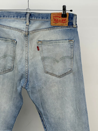 LEVI'S 501 TAGLIA: 46 ITA = W32 L32