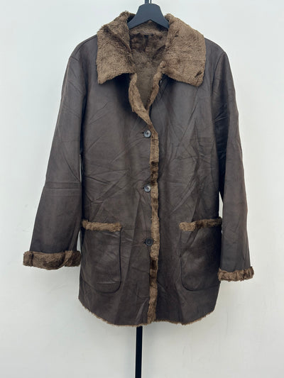 MONTONE SHEARLING ORIGINAL TAGLIA: 42 OVER