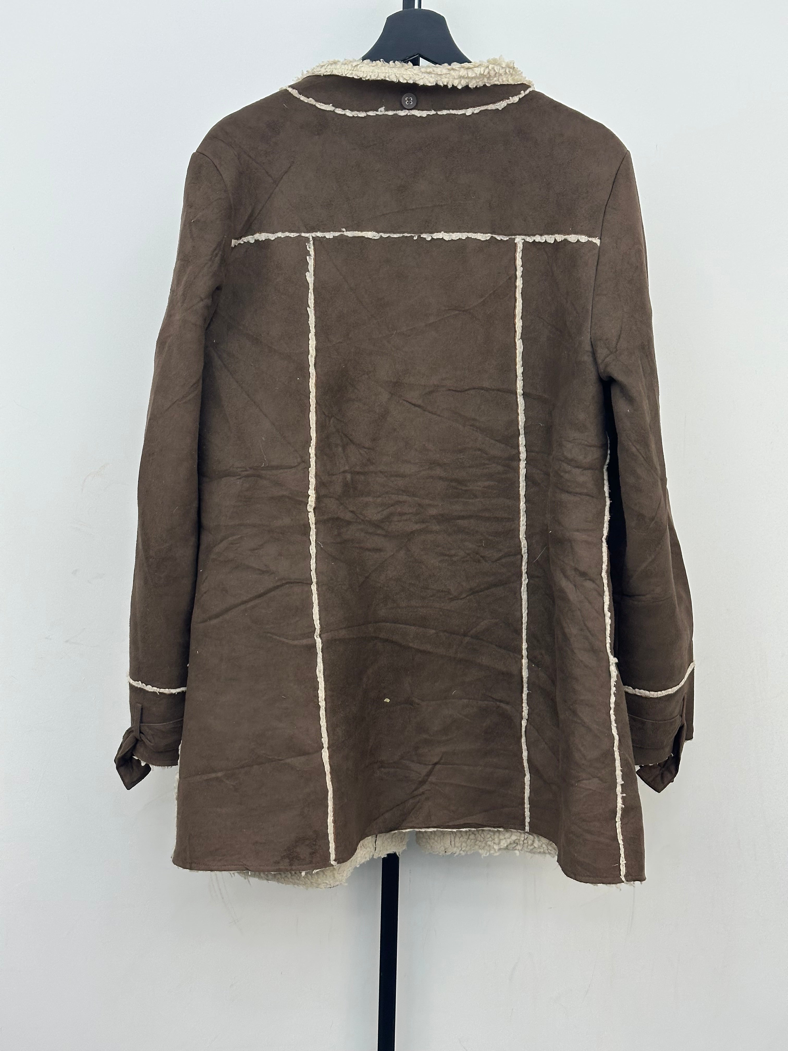 MONTONE SHEARLING ORIGINAL TAGLIA: 42 OVER SIZE