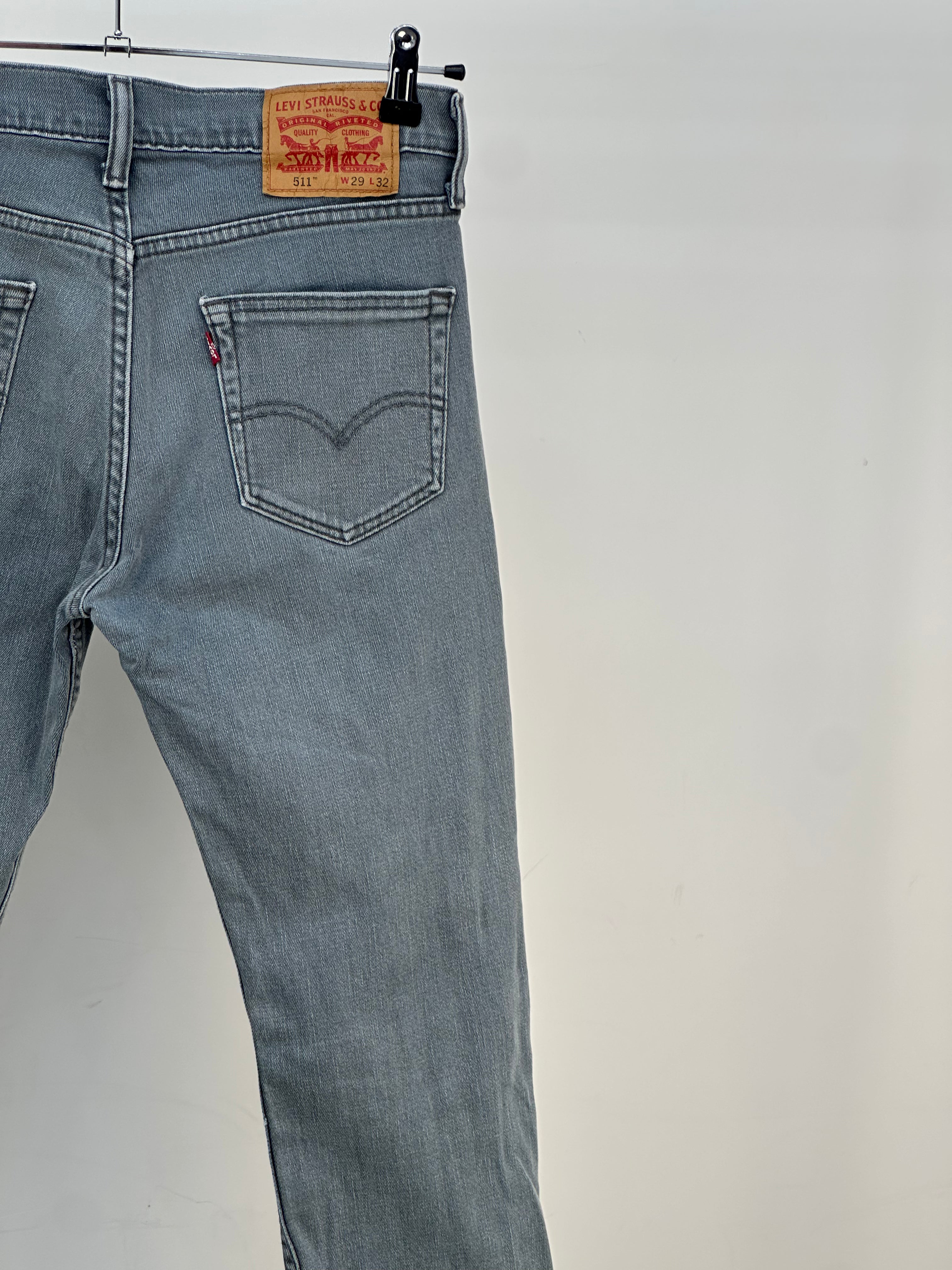 LEVI'S 511 SLIM FIT TAGLIA : 43 ITA = W29 L32