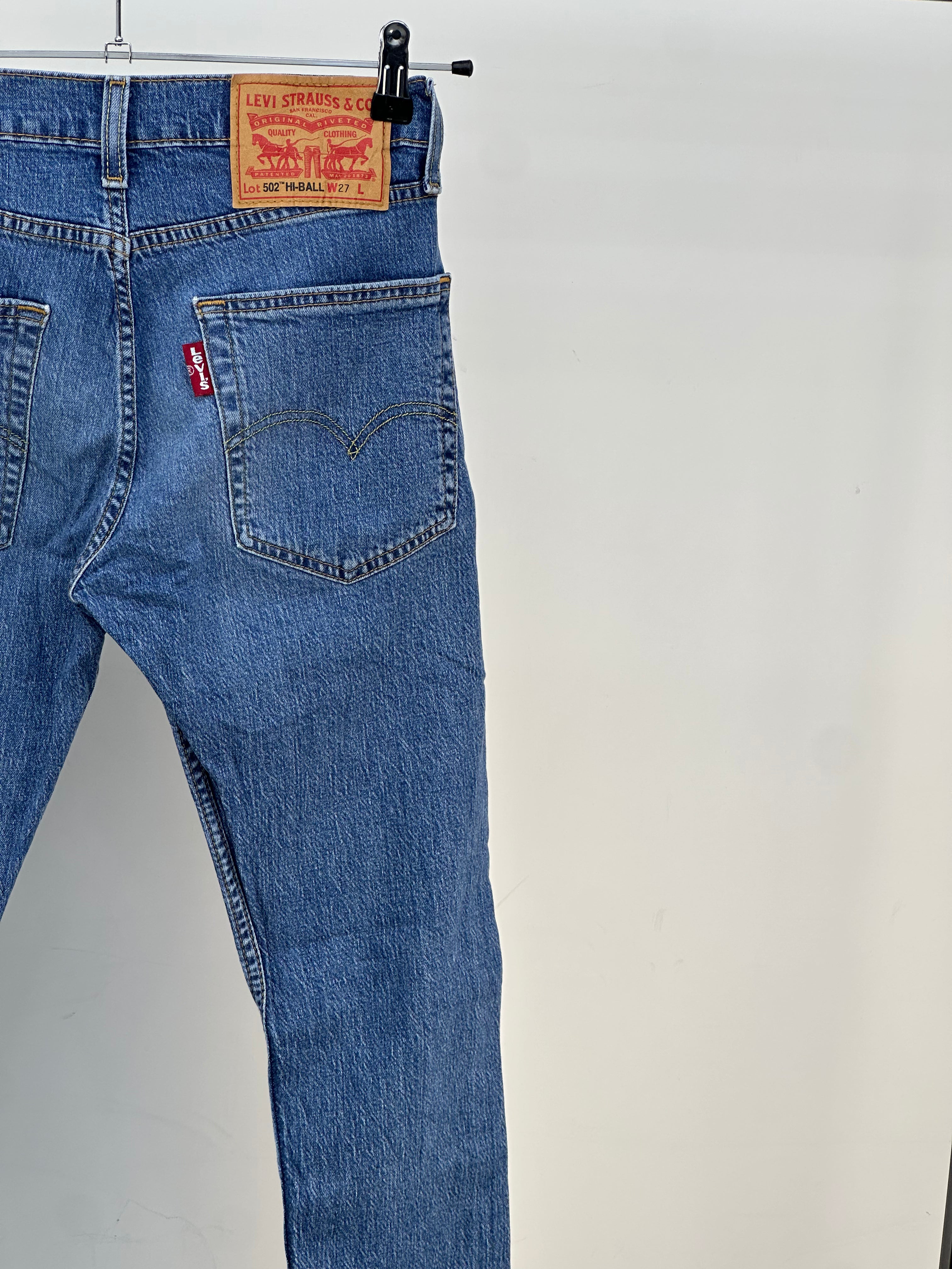 LEVI'S 502 SKINNY FIT TAGLIA : 41 ITA = W27