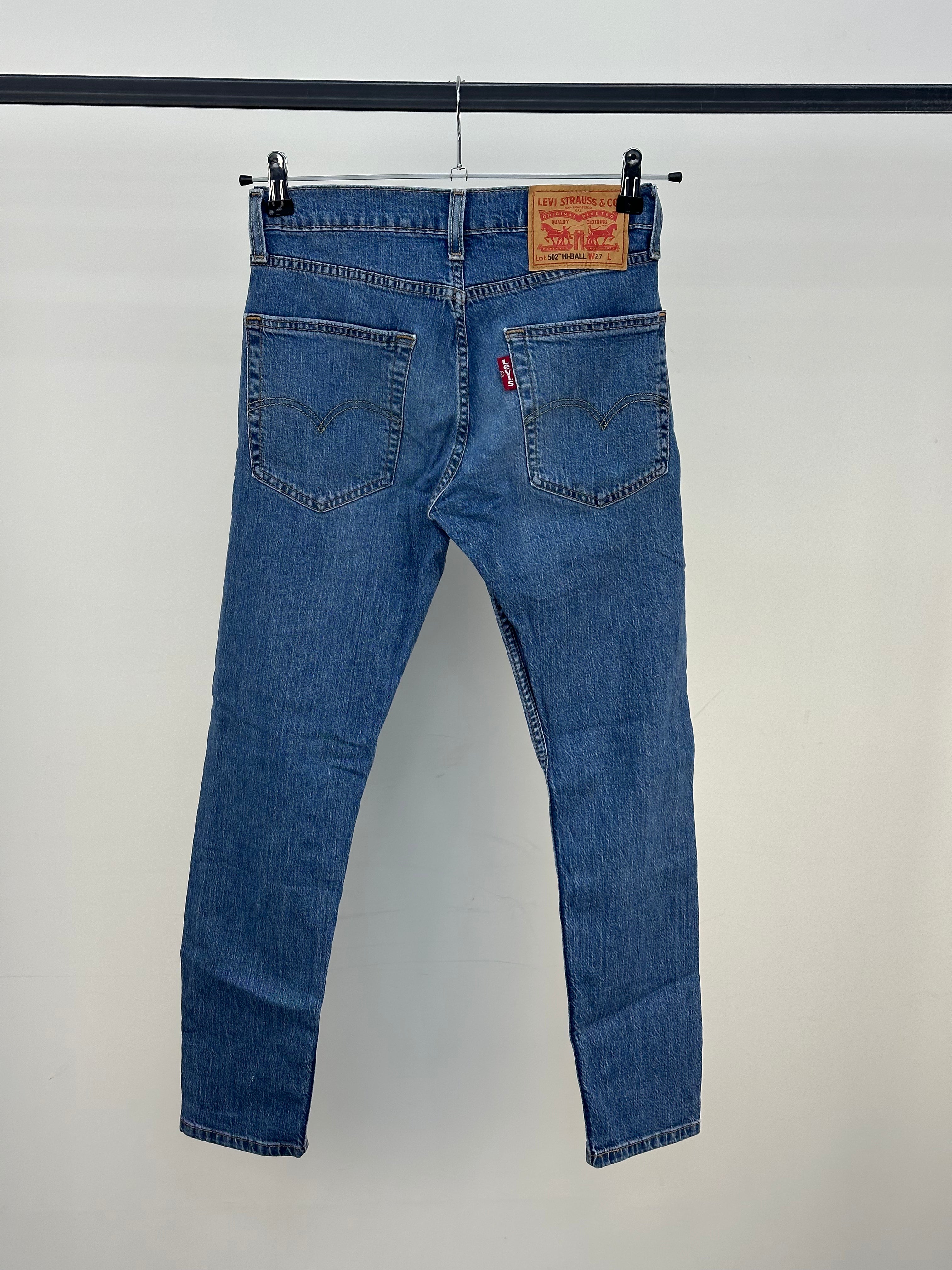 LEVI'S 502 SKINNY FIT TAGLIA : 41 ITA = W27