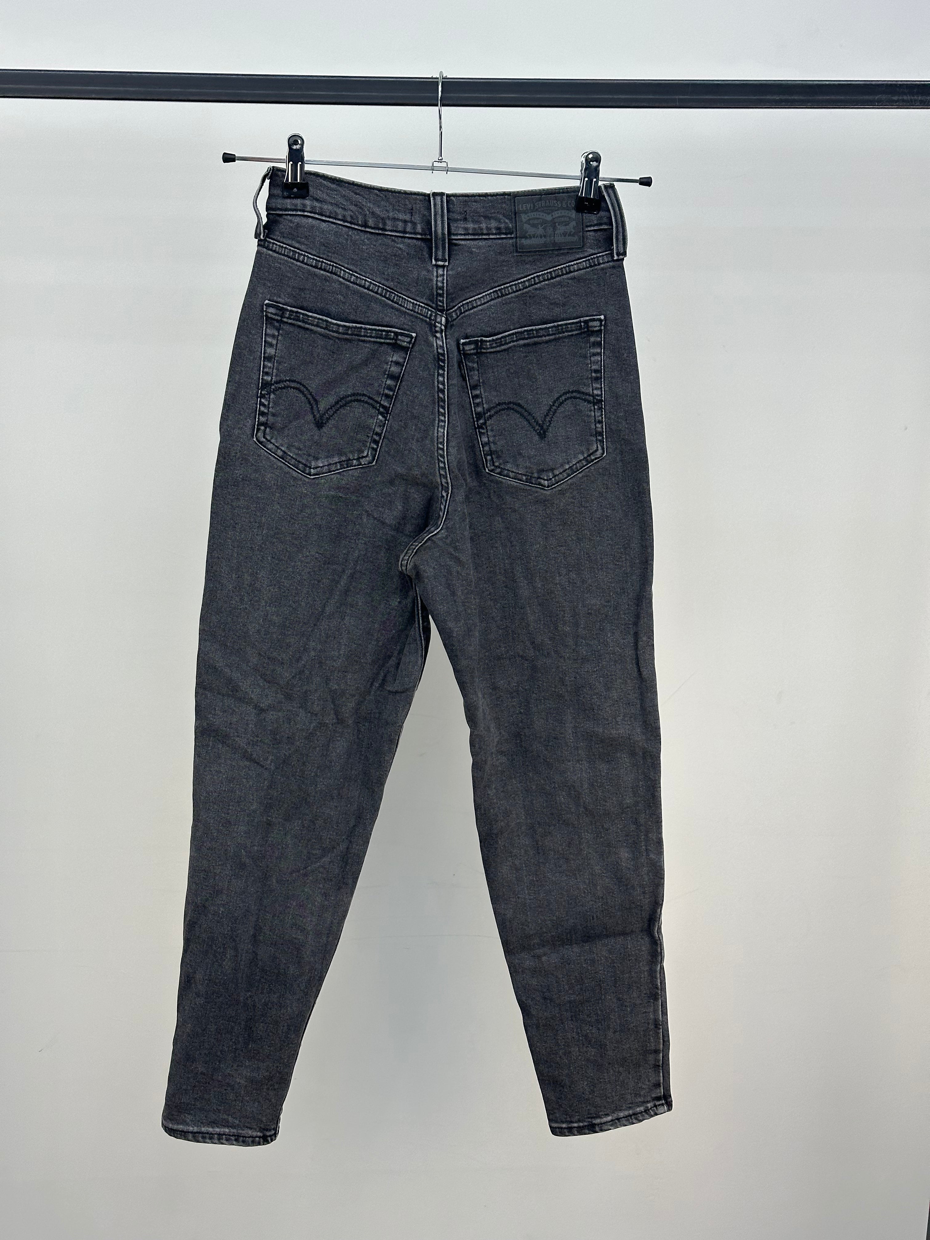 LEVI'S HIGH WAISTED TAPER TAGLIA : 41 ITA = W27 L27