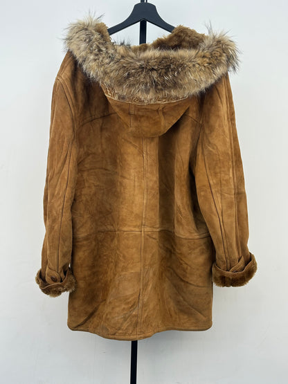 MONTONE DONNA SHEARLING TAGLIA: 48