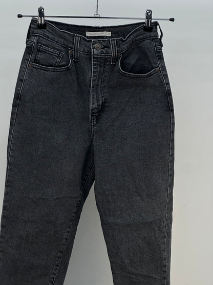 LEVI'S HIGH WAISTED TAPER TAGLIA : 41 ITA = W27 L27