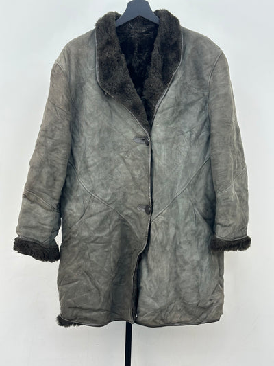 MONTONE DONNA SHEARLING TAGLIA: 48