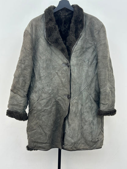 MONTONE DONNA SHEARLING TAGLIA: 48