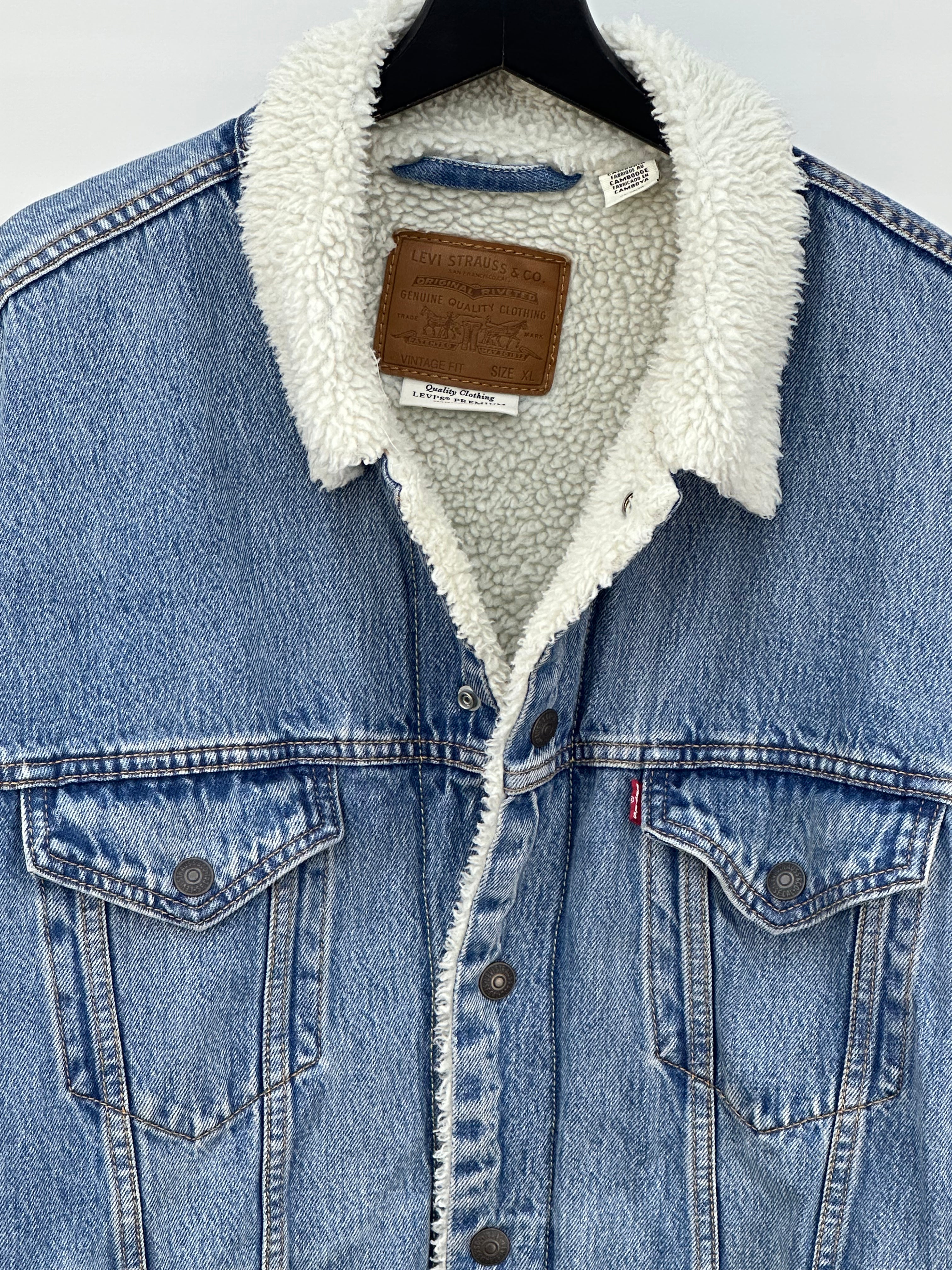 LEVI'S DENIM MONTONE TAGLIA : XL UNISEX