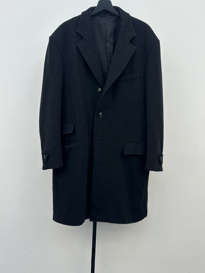 CAPPOTTO MONOPETTO IN LANA  TAGLIA: XL