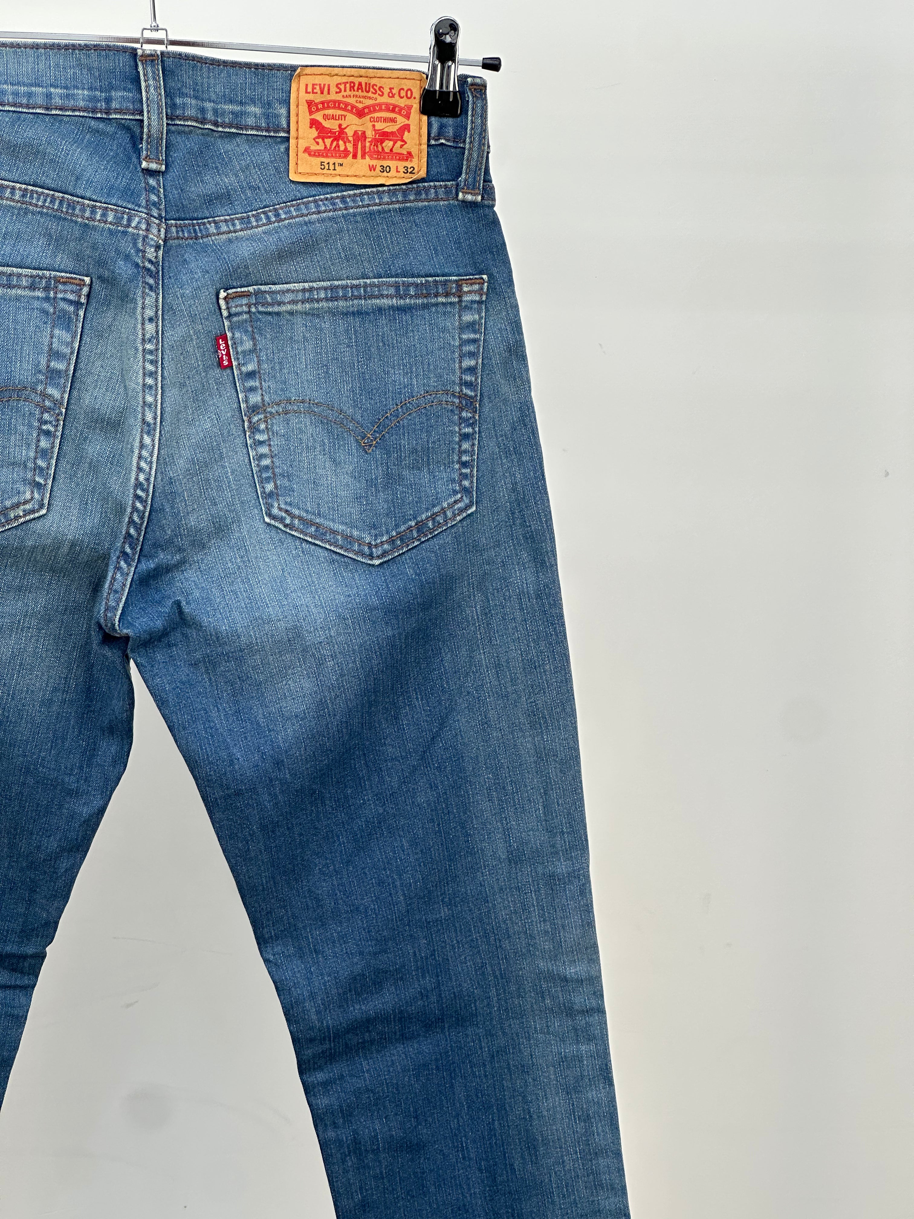 LEVI'S 511 SLIM TAGLIA : 44 ITA = W30 L32