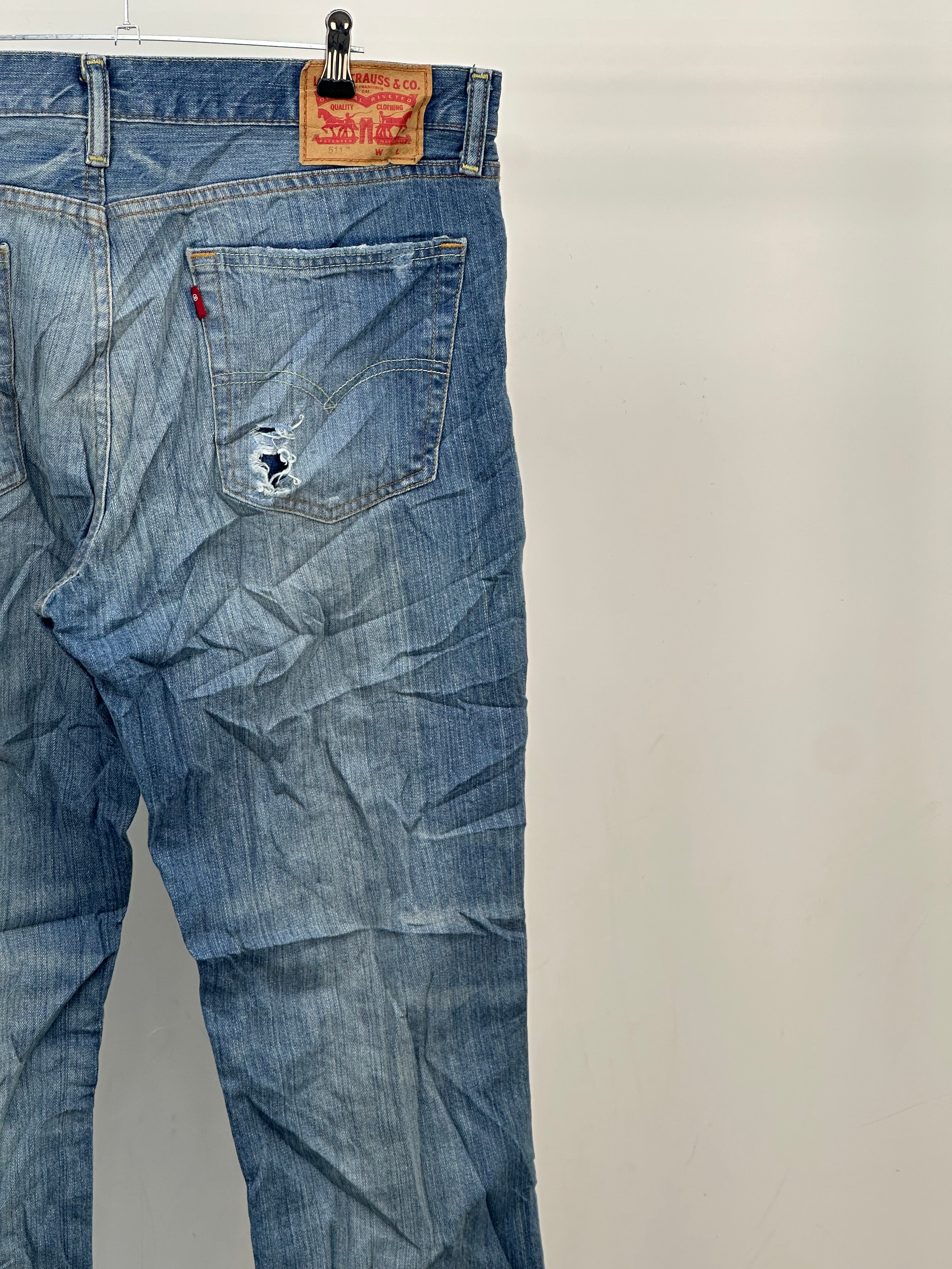 LEVI'S 511 SLIM FIT TAGLIA: 50 ITA = W36 L30