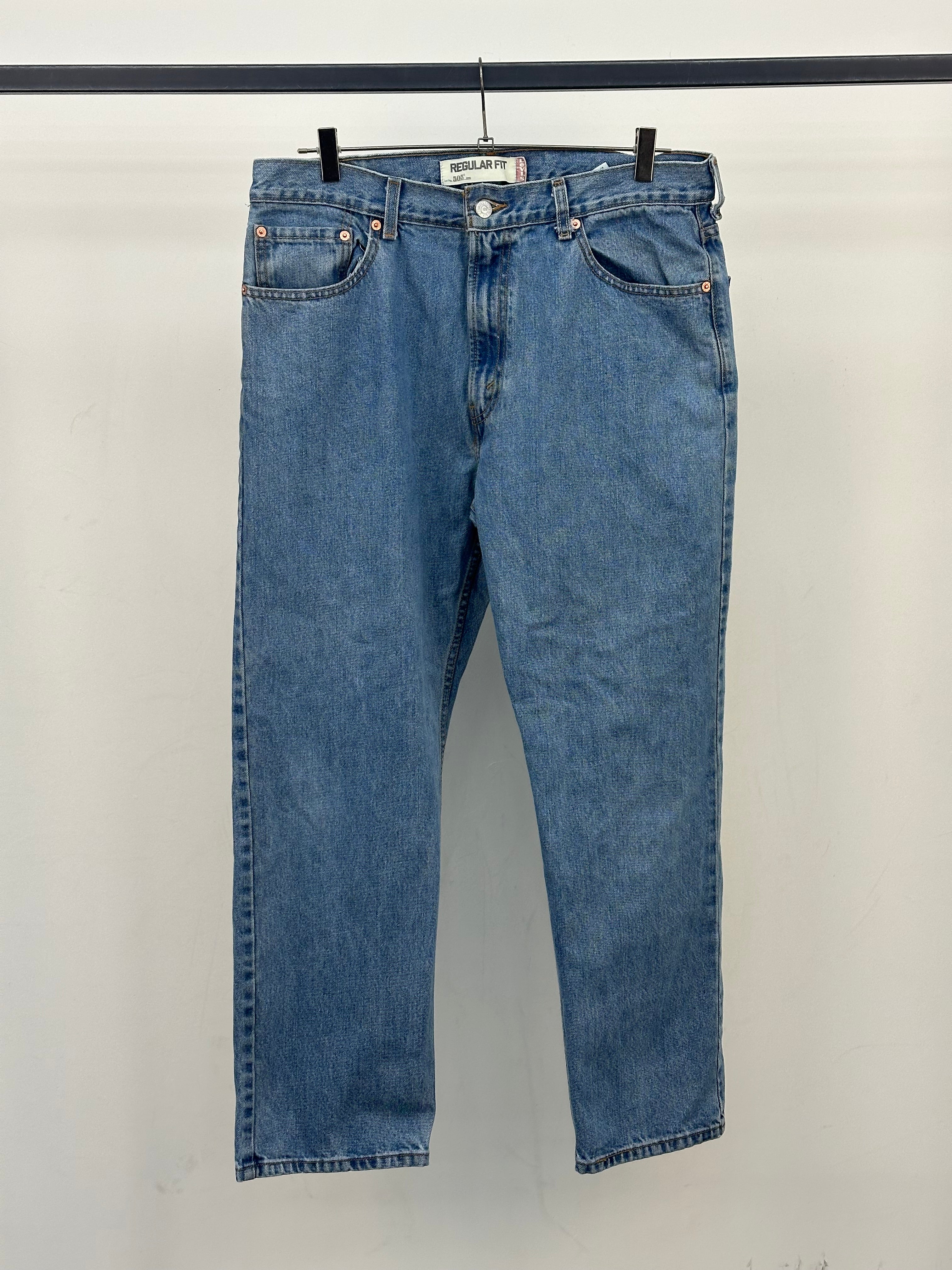 LEVI'S 505 STRAIGHT FIT TAGLIA: 50 ITA = W36 L29