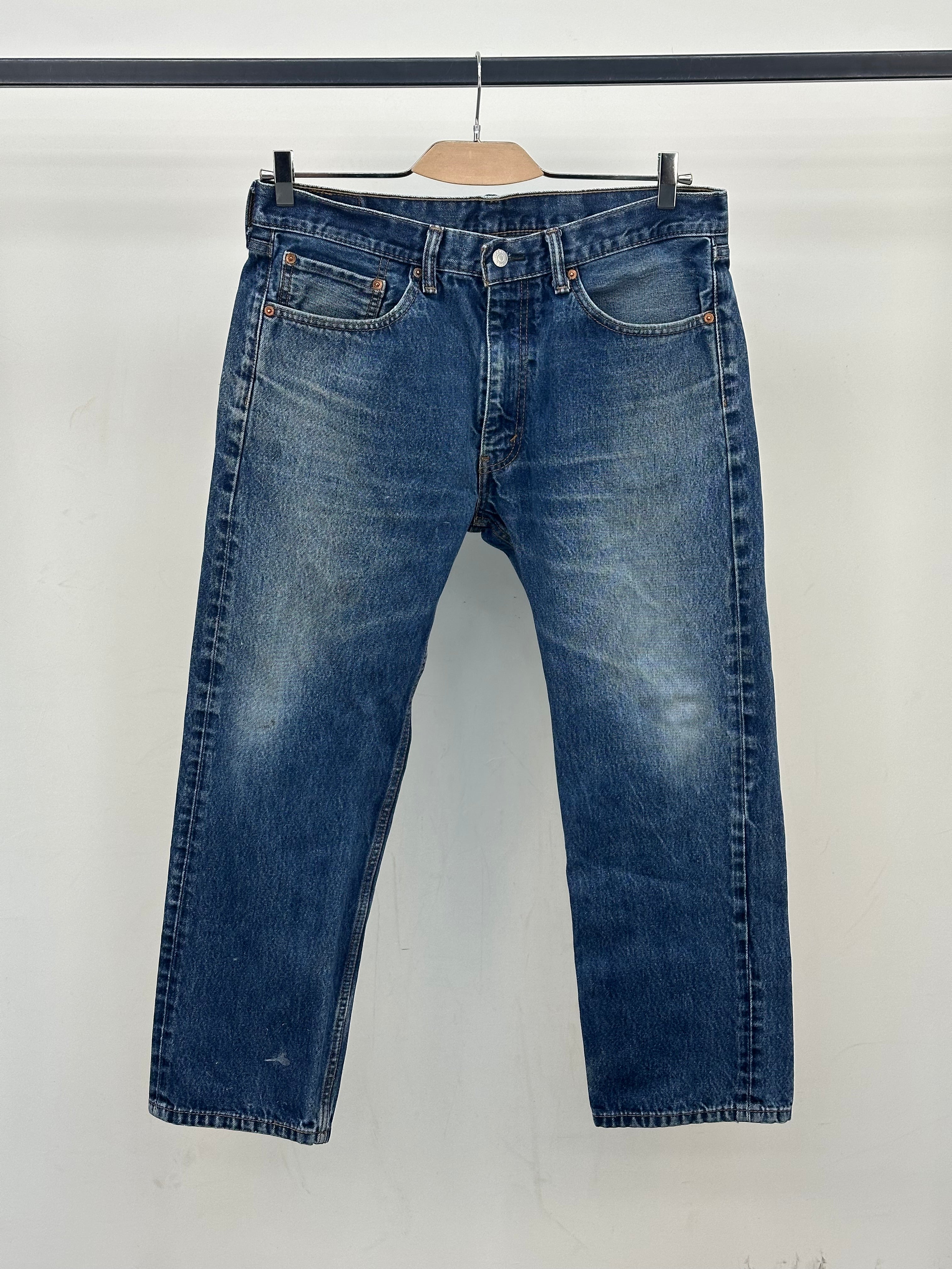 LEVI'S 505 STRAIGHT FIT TAGLIA: 50 ITA = W36 L29
