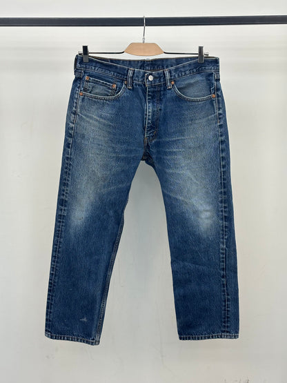 LEVI'S 505 STRAIGHT FIT TAGLIA: 50 ITA = W36 L29