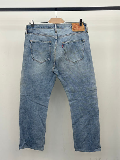 LEVI'S 505 STRAIGHT FIT TAGLIA: 50 ITA = W36 L32