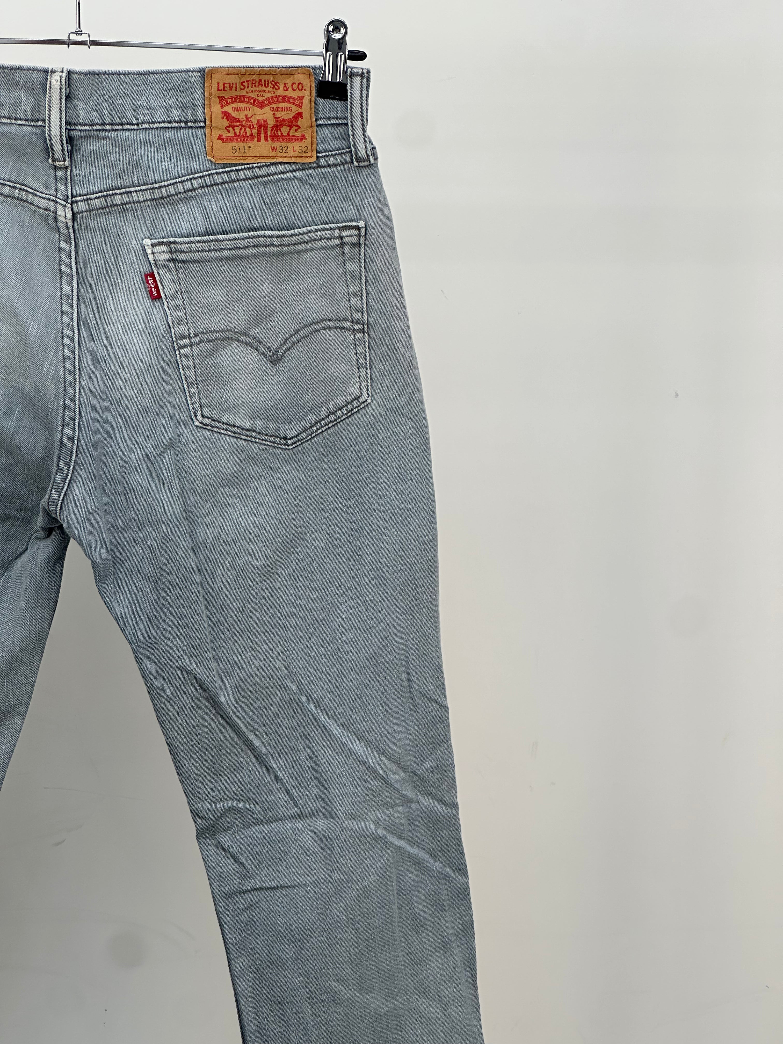LEVI'S 511 SLIM TAGLIA: 46 ITA = W32 L32
