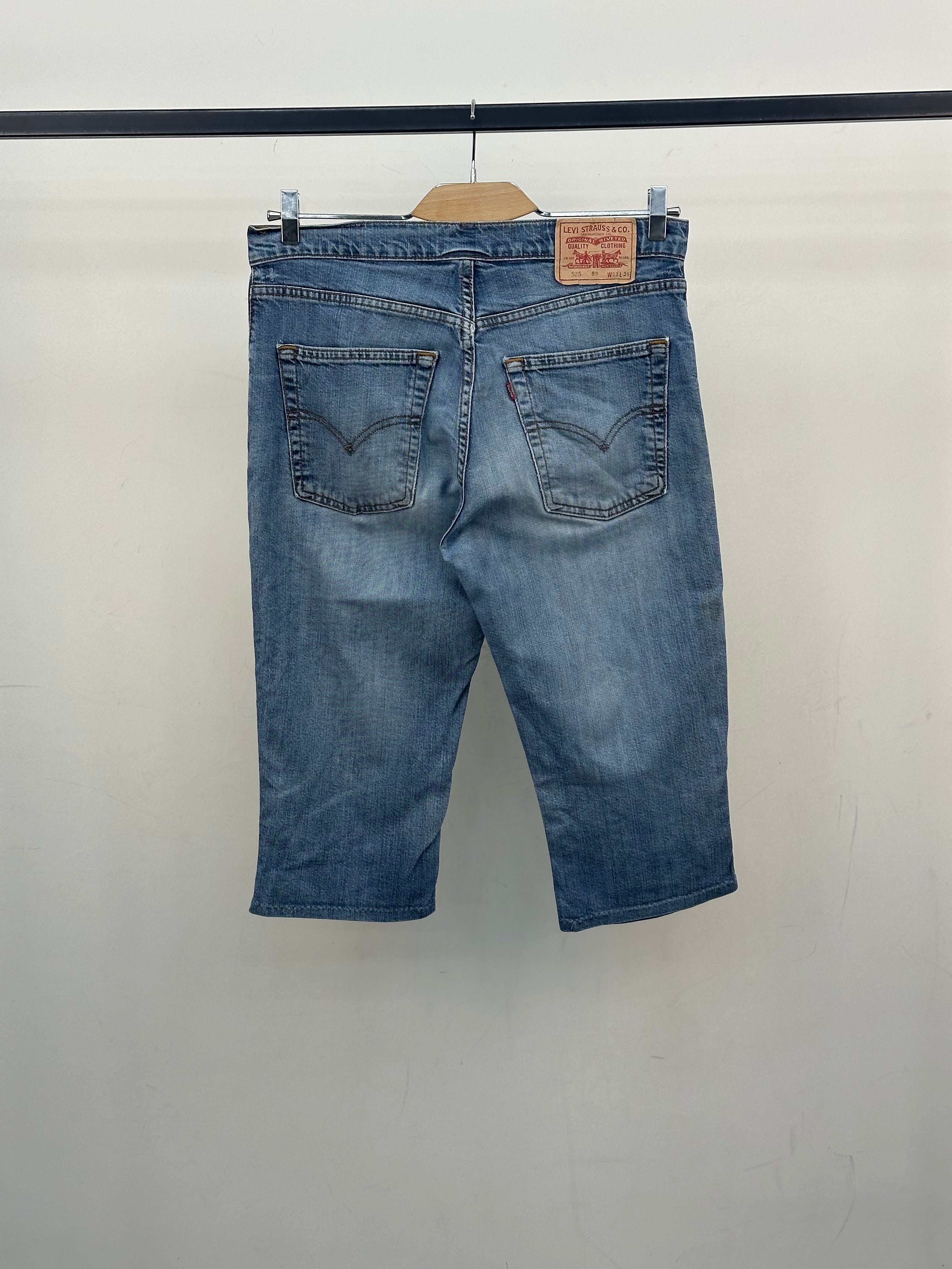 LEVI'S 525 LONG SHORTS FIT TAGLIA: 47 ITA = W33 L34