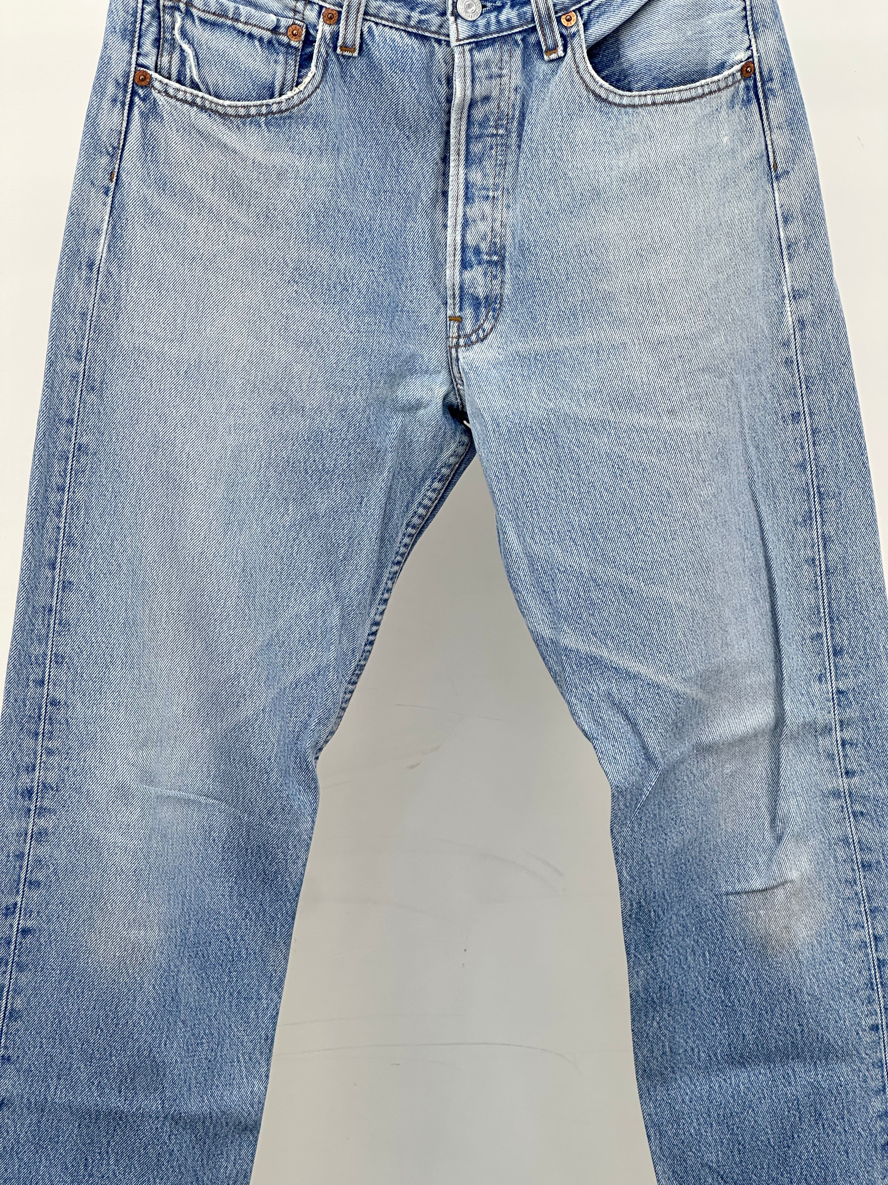LEVI'S 501 TAGLIA: 46 ITA = W32 L32
