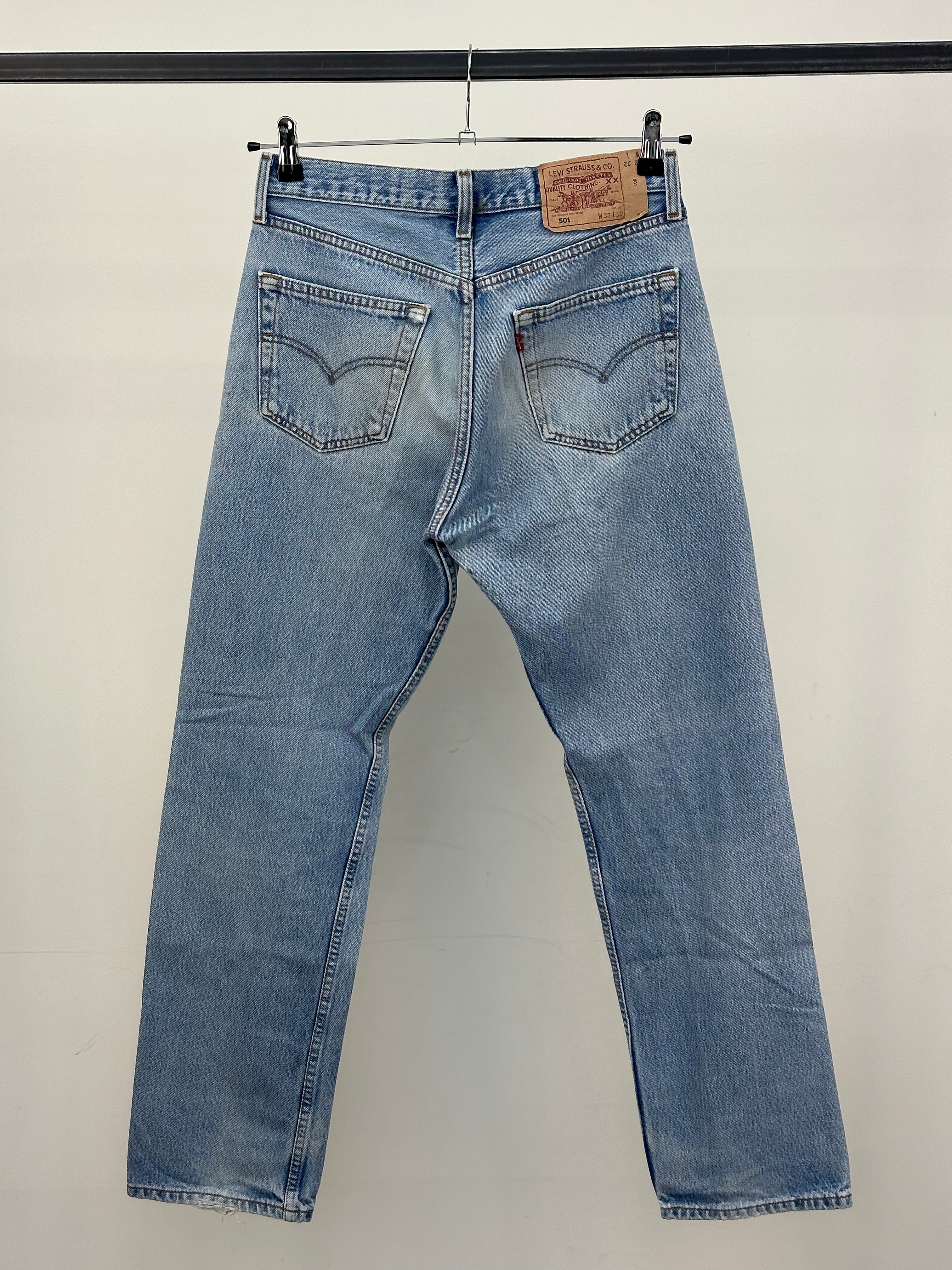 LEVI'S 501 TAGLIA: 46 ITA = W32 L32