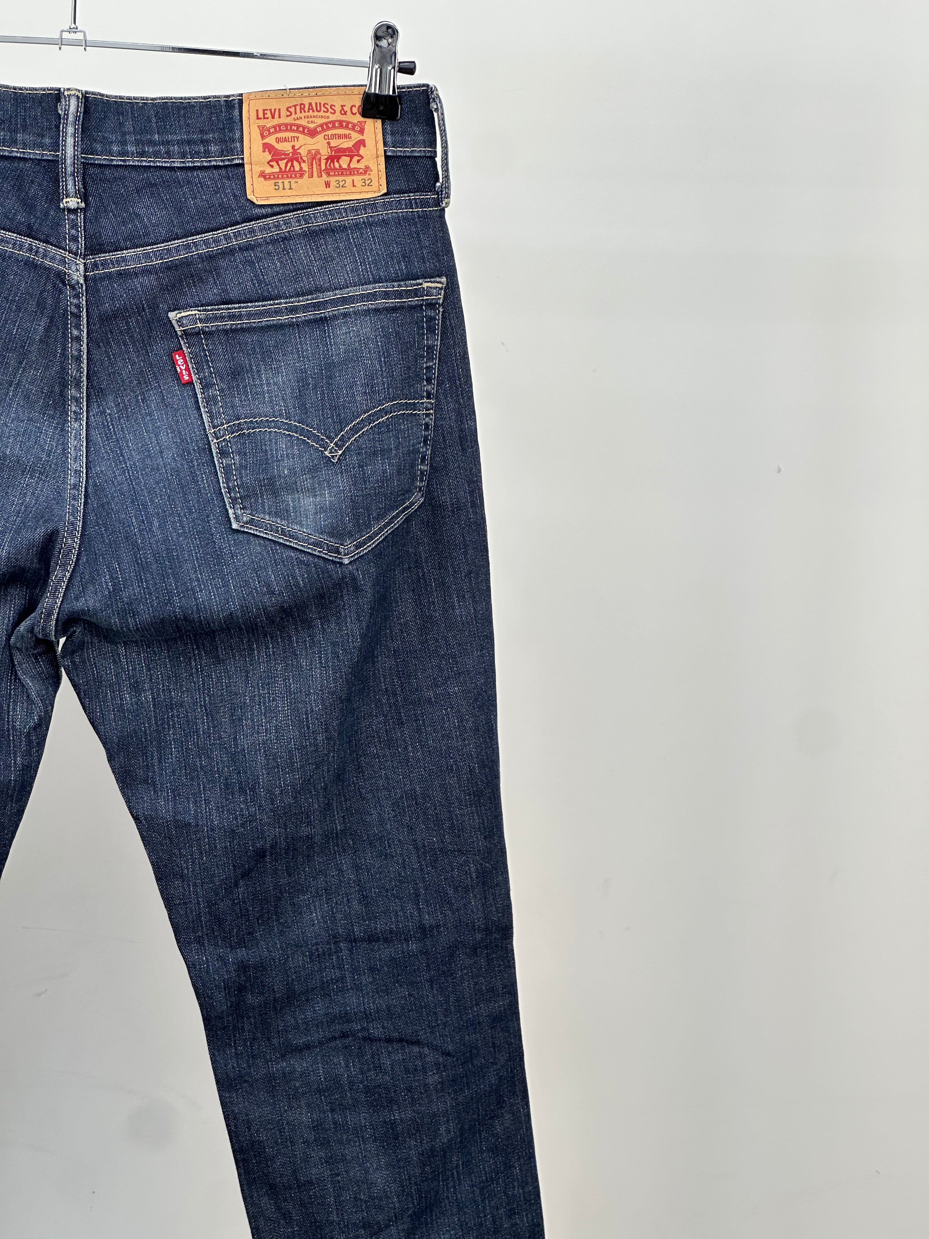 LEVI'S 511 SLIM TAGLIA: 46 ITA = W32 L32