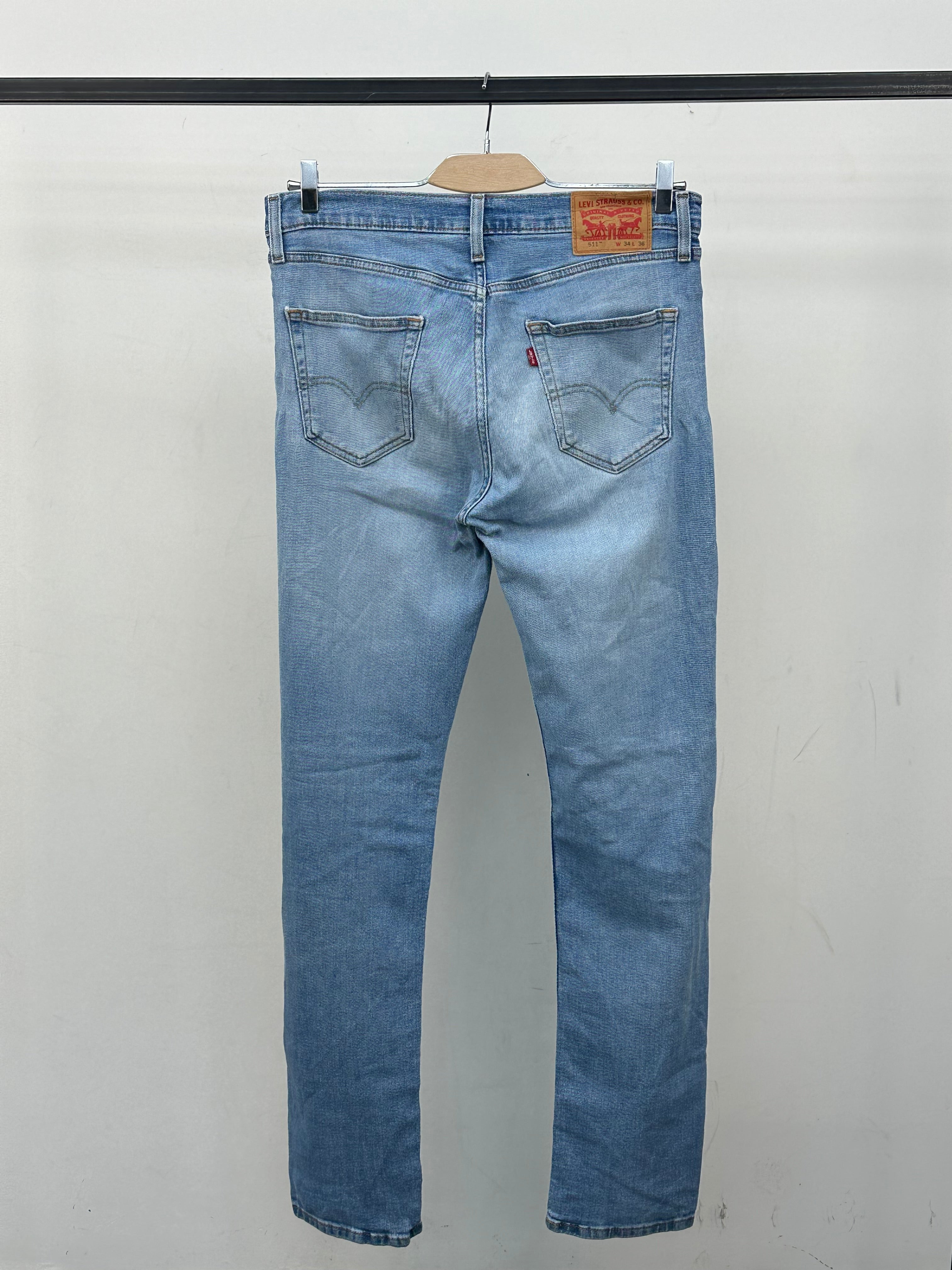 LEVI'S 511 SLIM FIT TAGLIA: 48 ITA = W34 L36