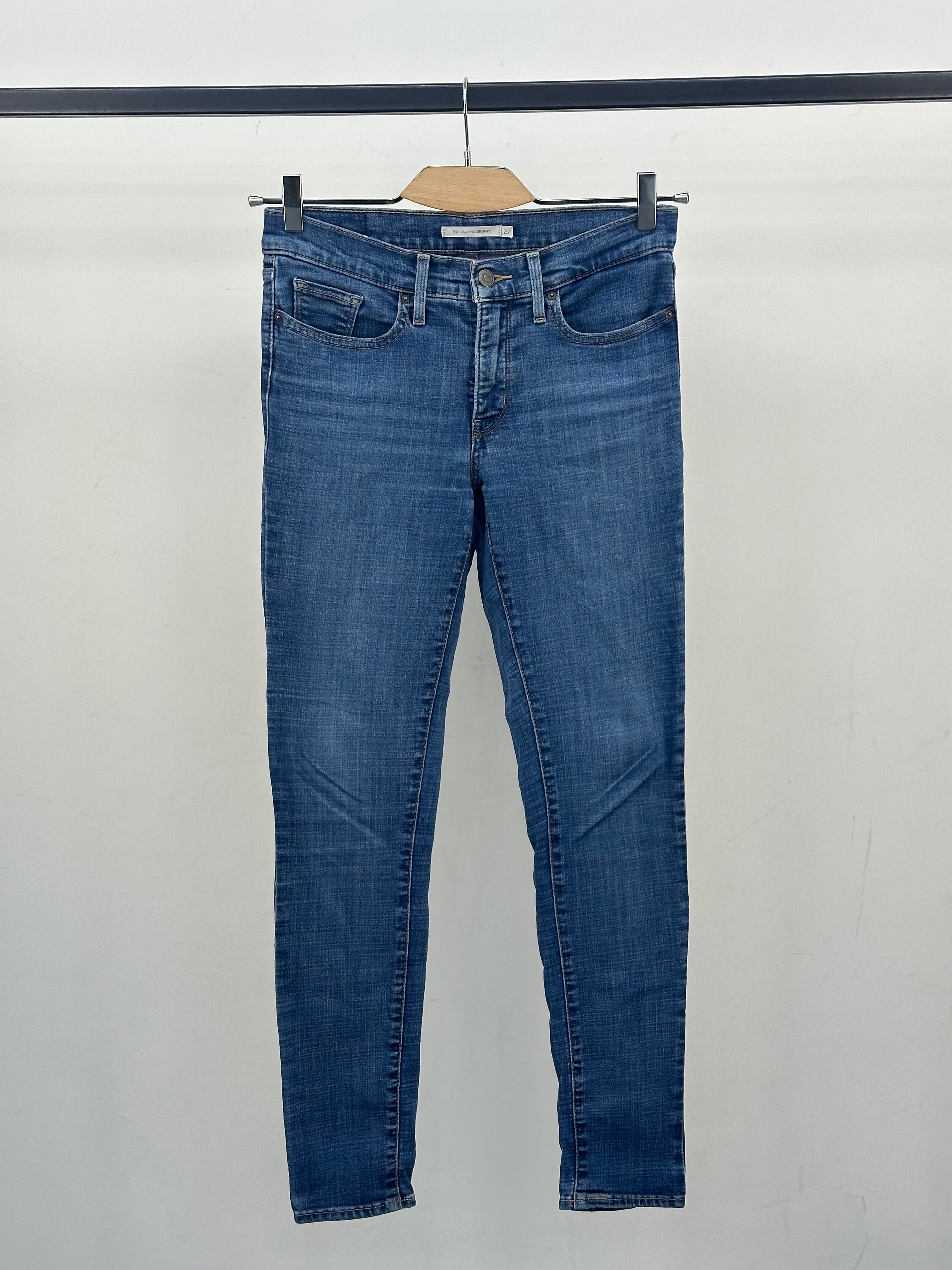 LEVI'S 311 SHAPING SLIM TAGLIA: 41 ITA = W27 L30