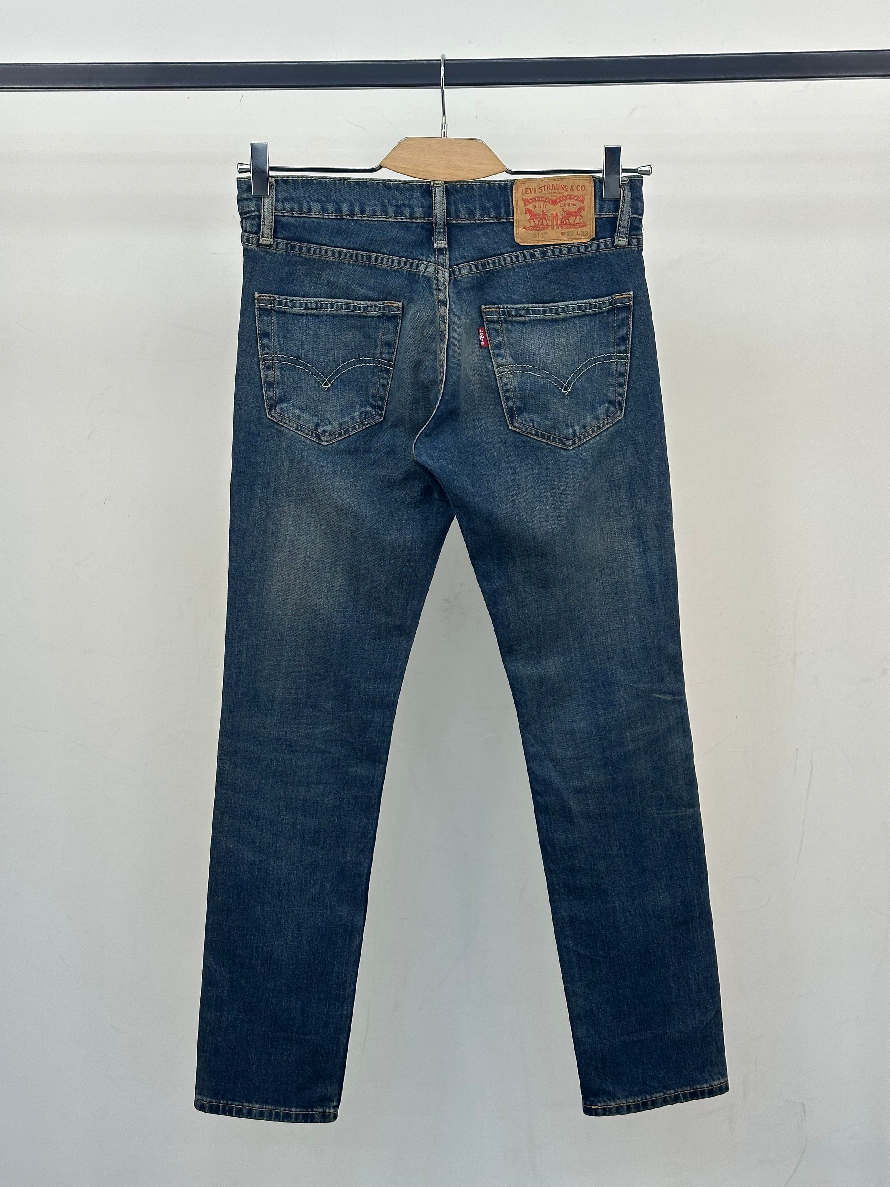 LEVI'S 511 SLIM FIT TAGLIA: 41 ITA = W27 L32