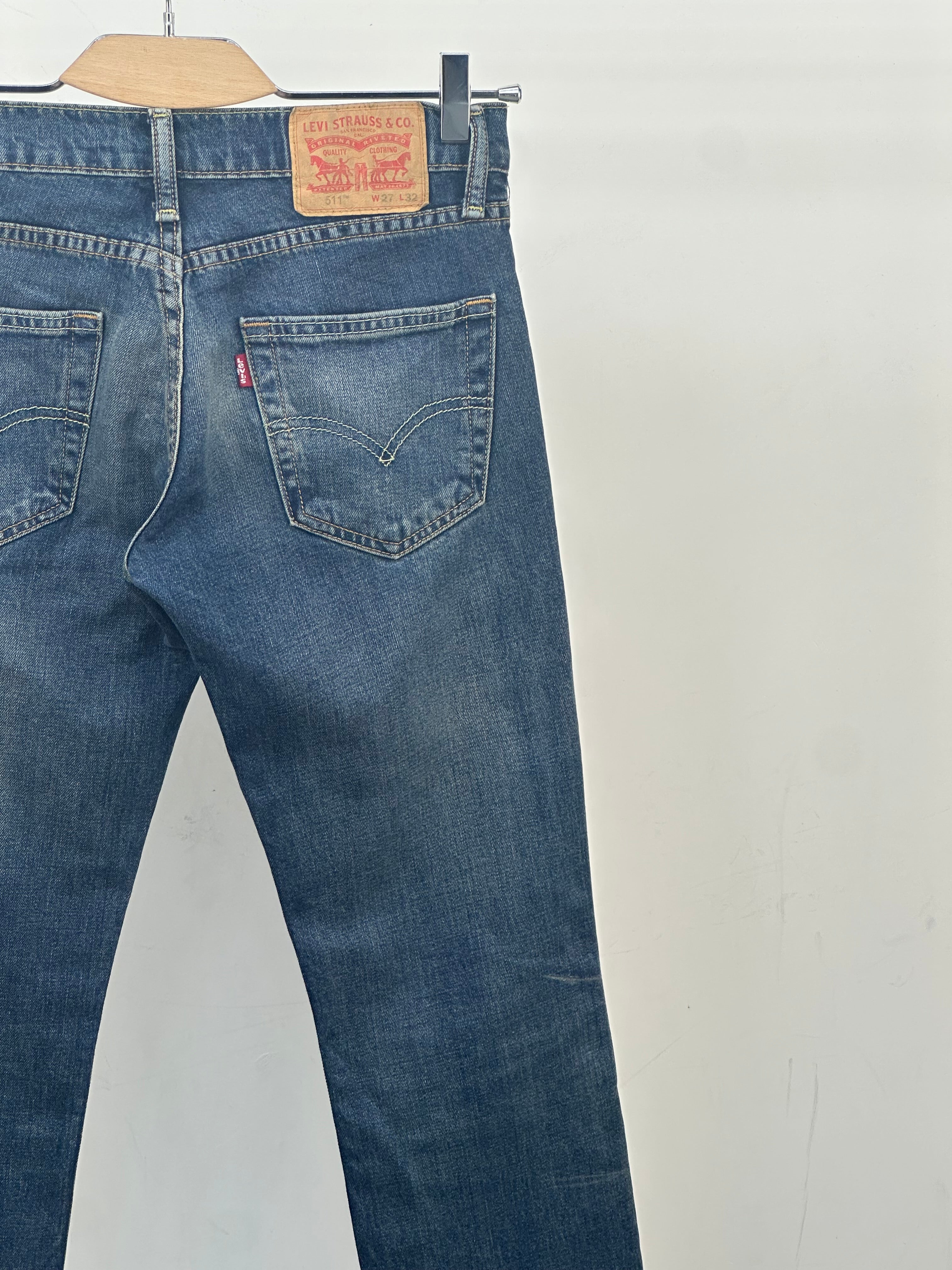 LEVI'S 511 SLIM FIT TAGLIA: 41 ITA = W27 L32