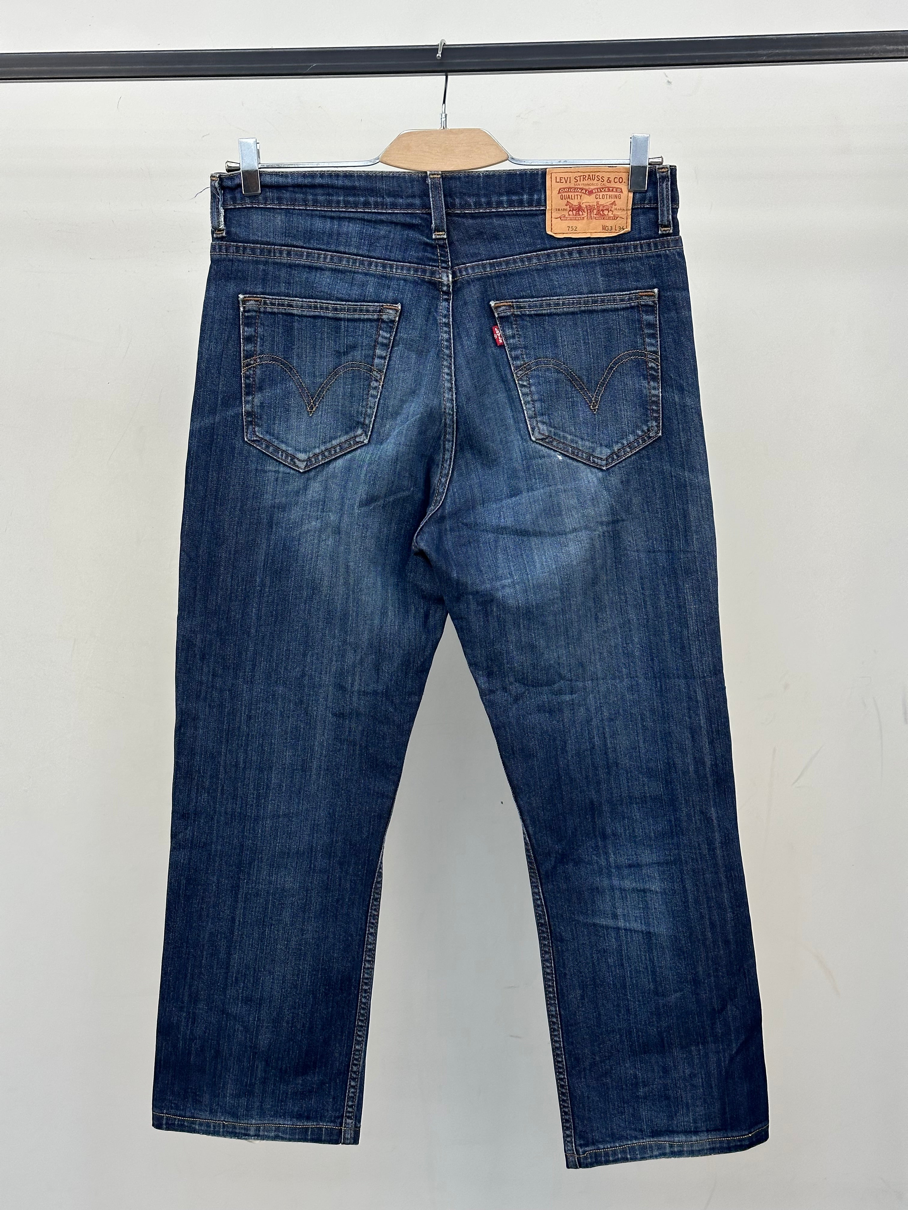 LEVI'S 752 STANDARD FIT TAGLIA: 47 ITA = W33 L34
