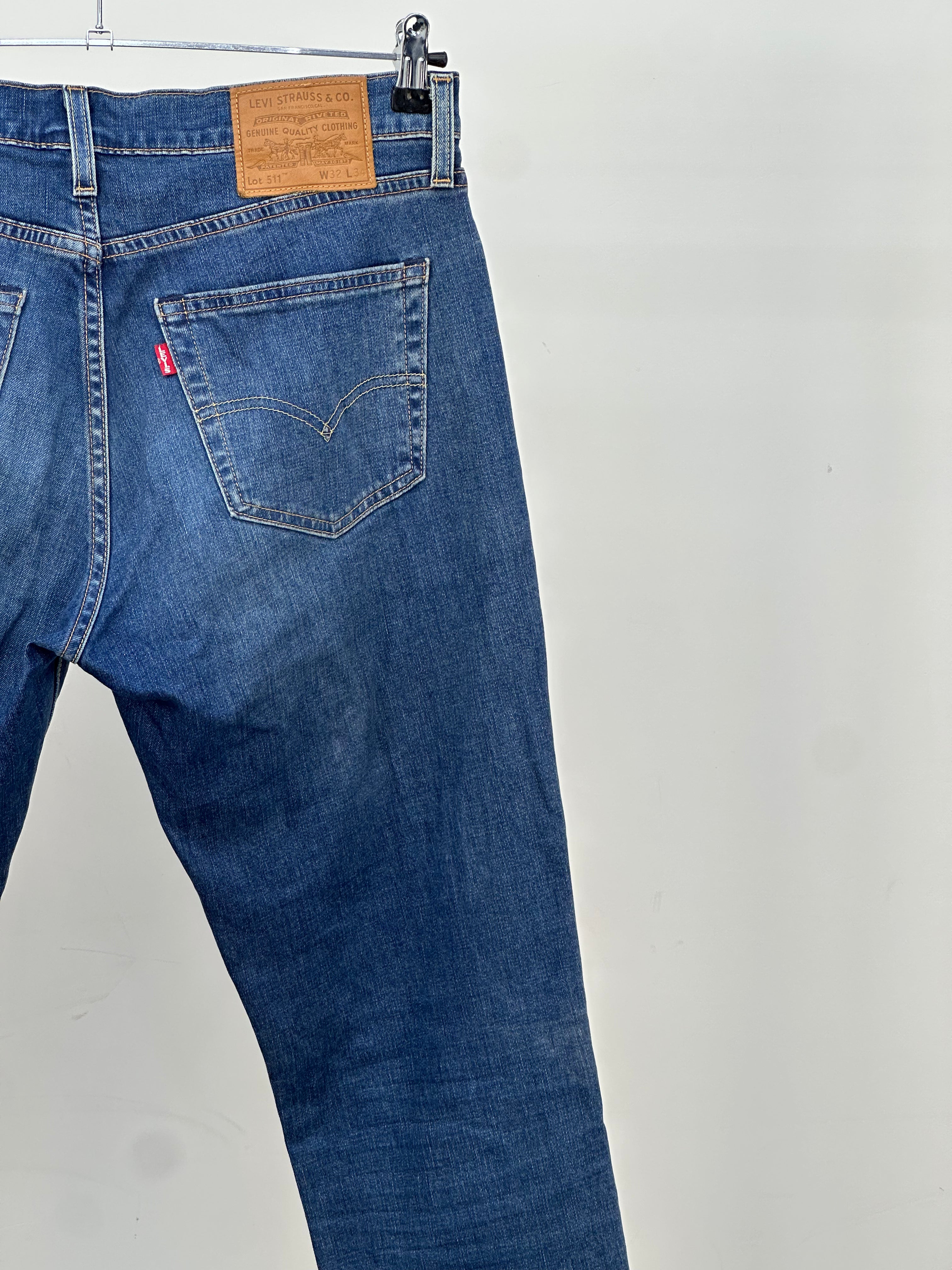 LEVI'S 511 SLIM TAGLIA: 46 ITA = W32 L34