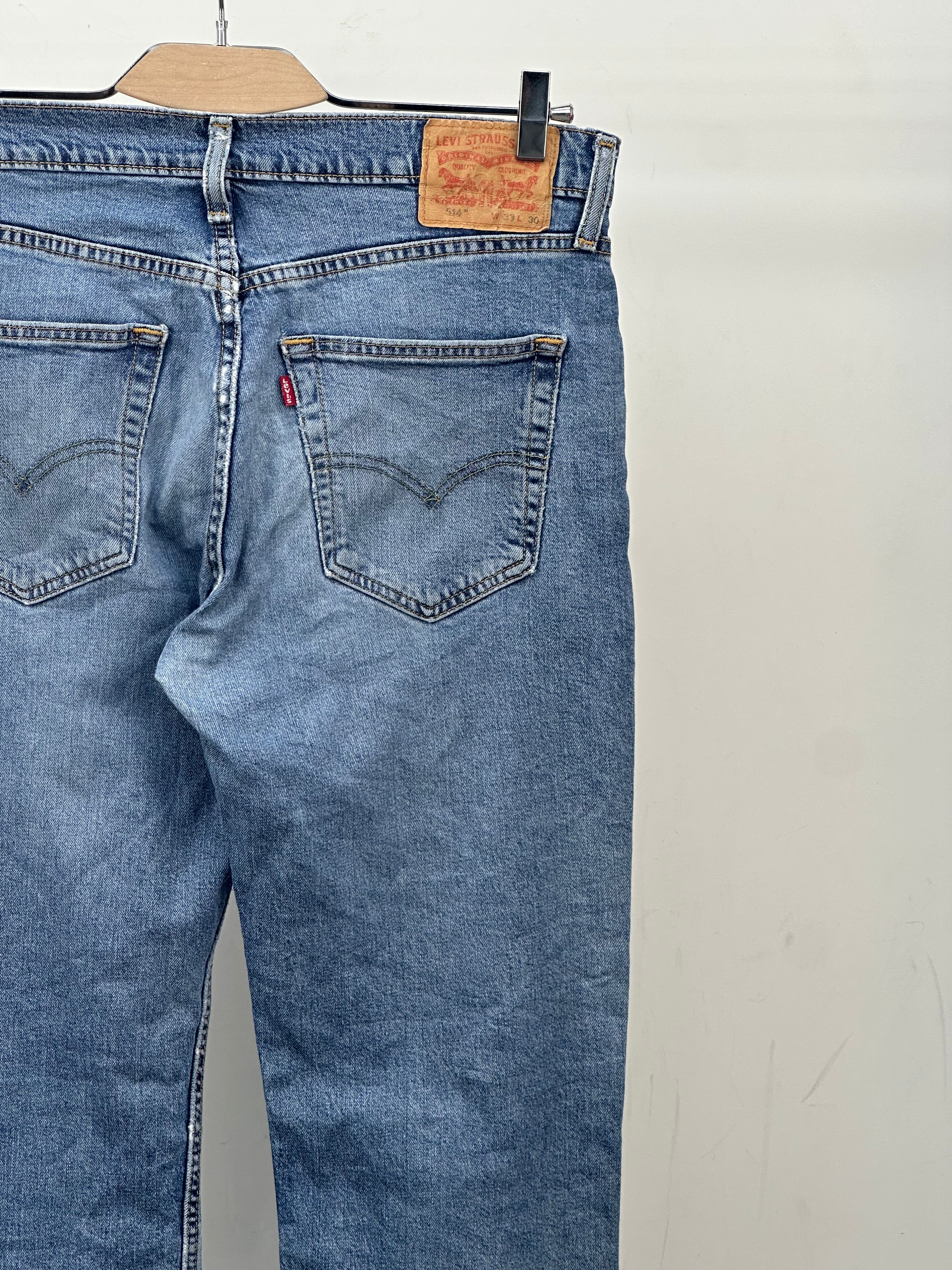 LEVI'S 514 SLIM FIT TAGLIA: 47 ITA = W33 L30