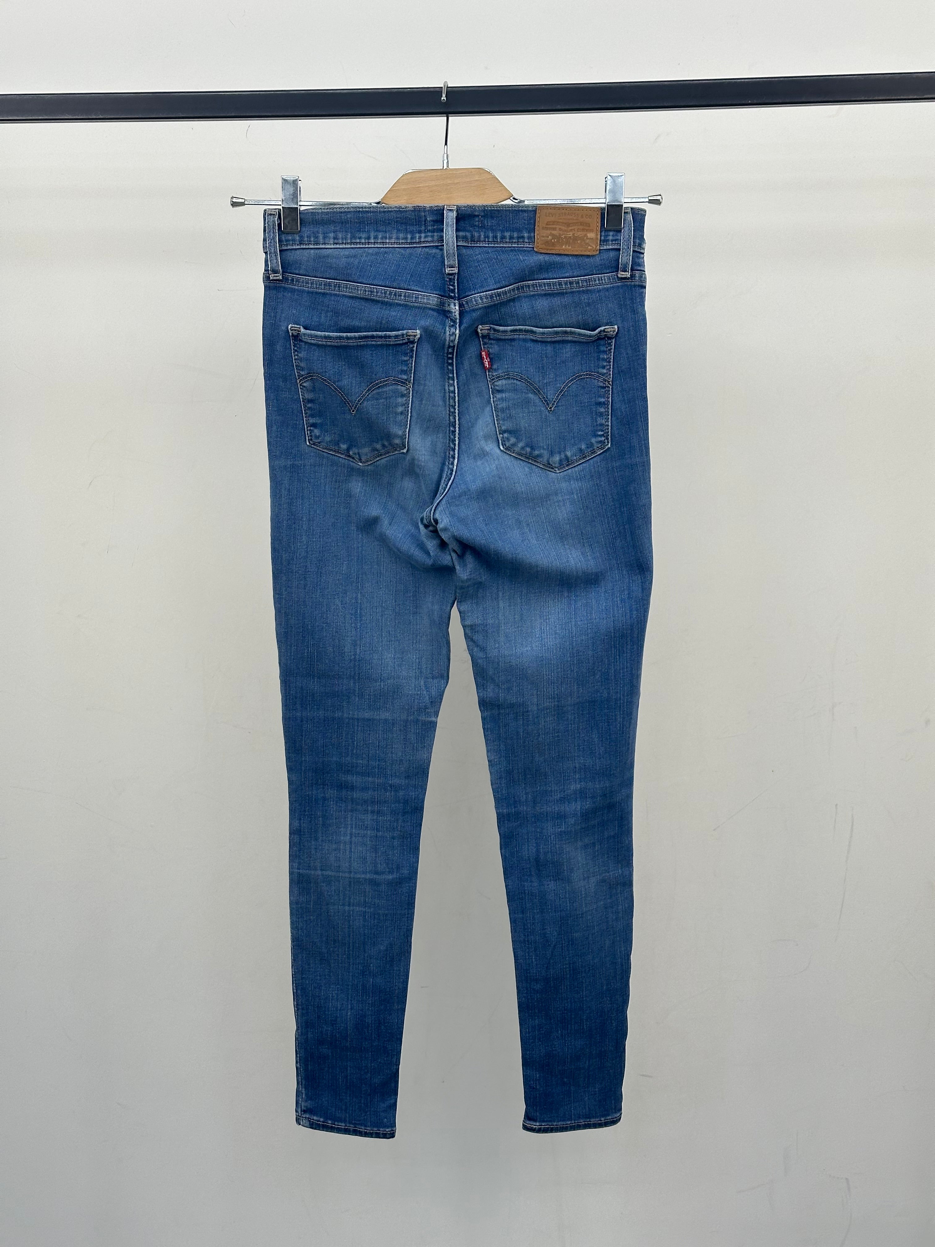 LEVI'S 720 HIGH RISE SUPER SKINNY TAGLIA: 40 ITA = W26 L28