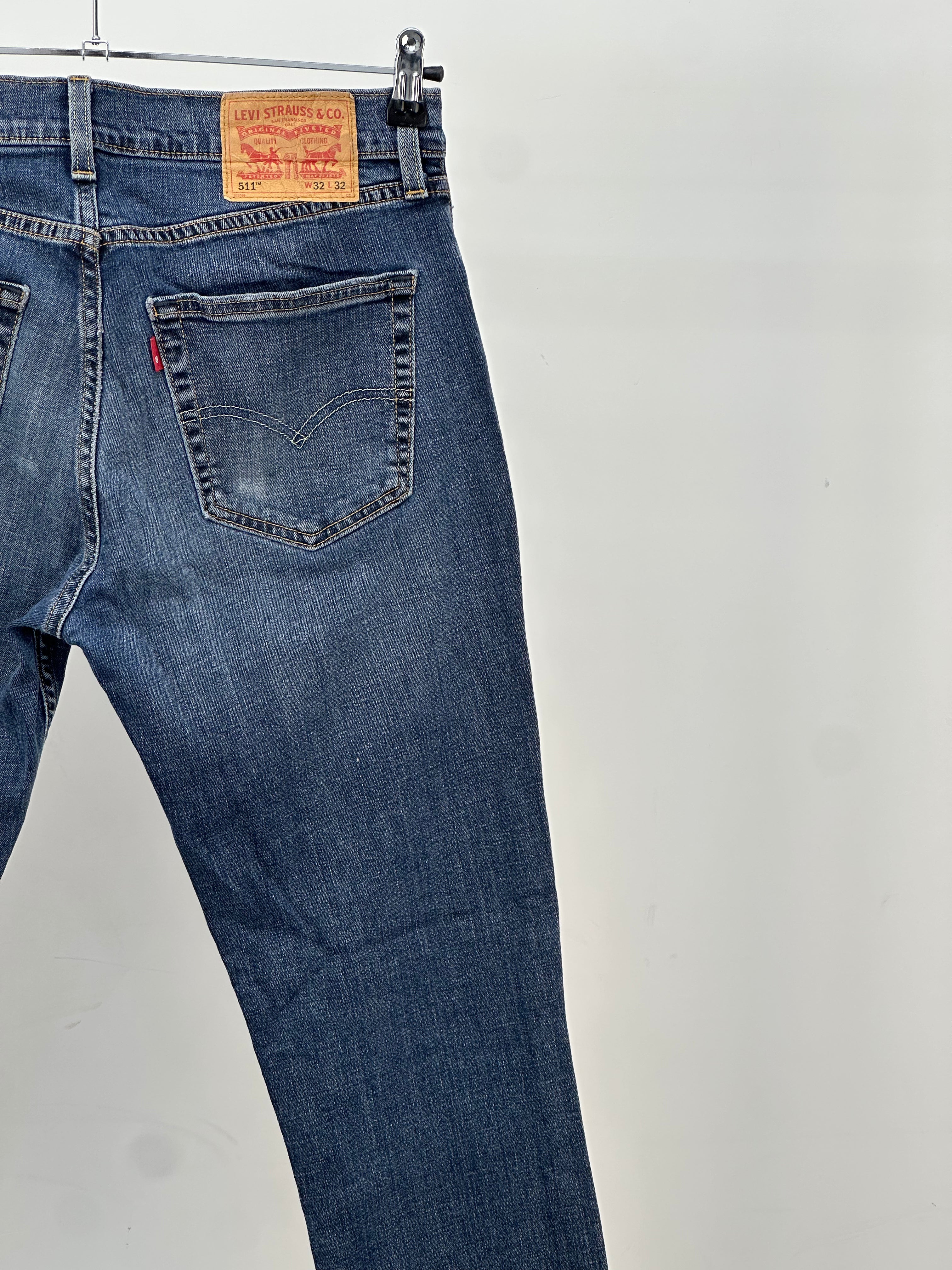LEVI'S 511 SLIM TAGLIA: 46 ITA = W32 L32