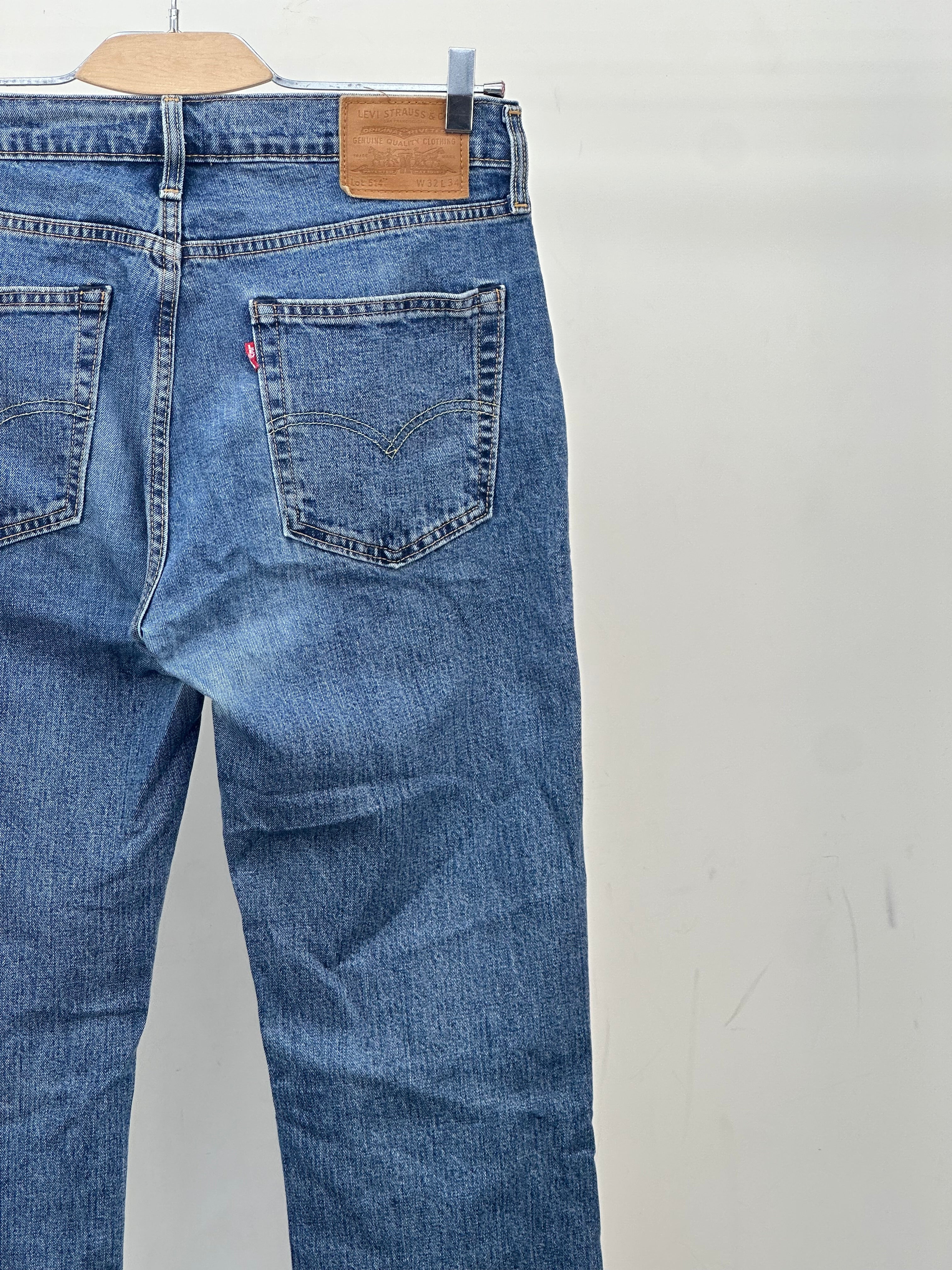 LEVI'S 514 SLIM FIT TAGLIA: 46 ITA = W32 L34