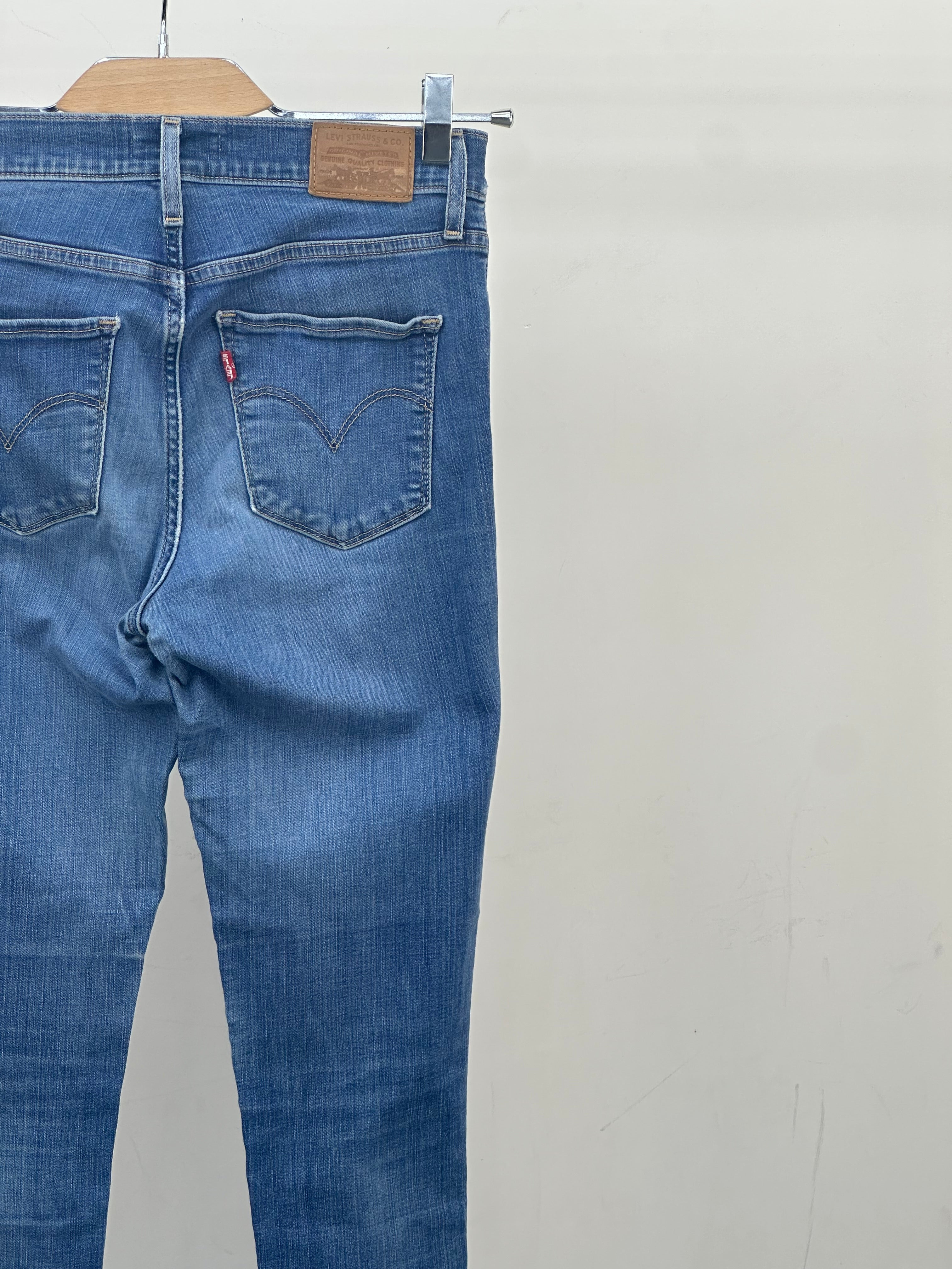 LEVI'S 720 HIGH RISE SUPER SKINNY TAGLIA: 40 ITA = W26 L28