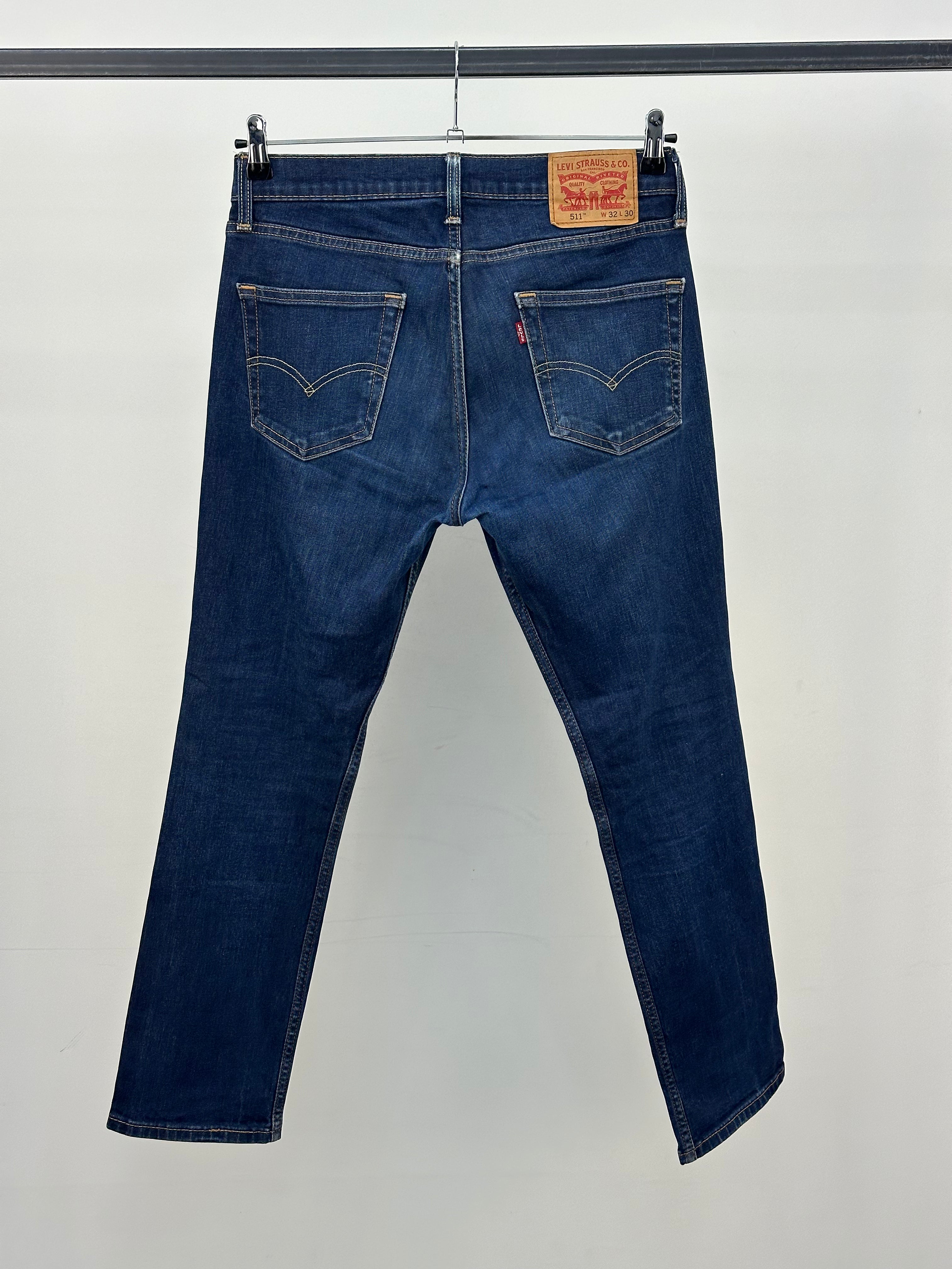 LEVI'S 511 TAGLIA: 46 ITA = W32 L30