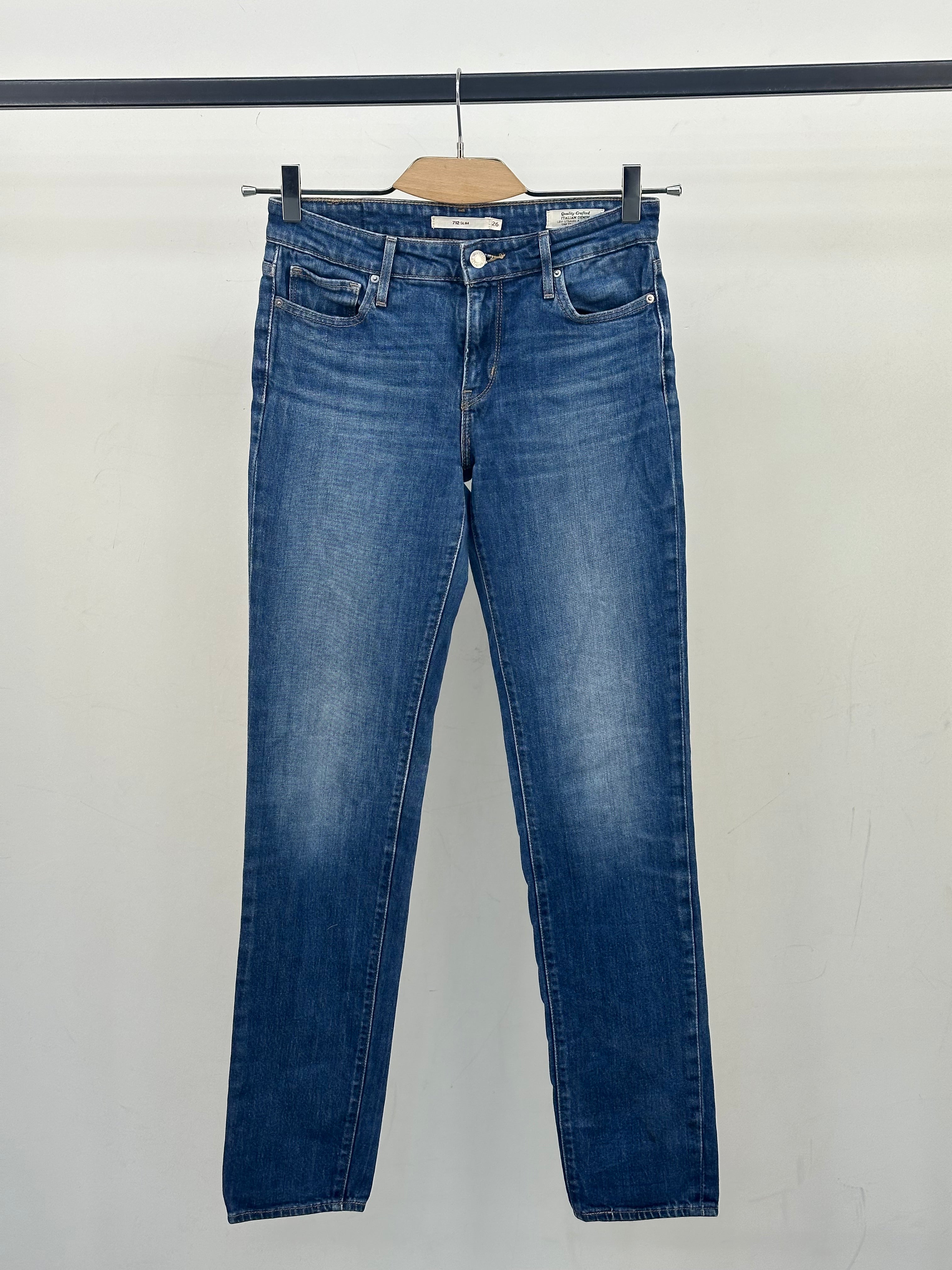 LEVI'S 712 SLIM FIT TAGLIA: 40 ITA = W26 L32