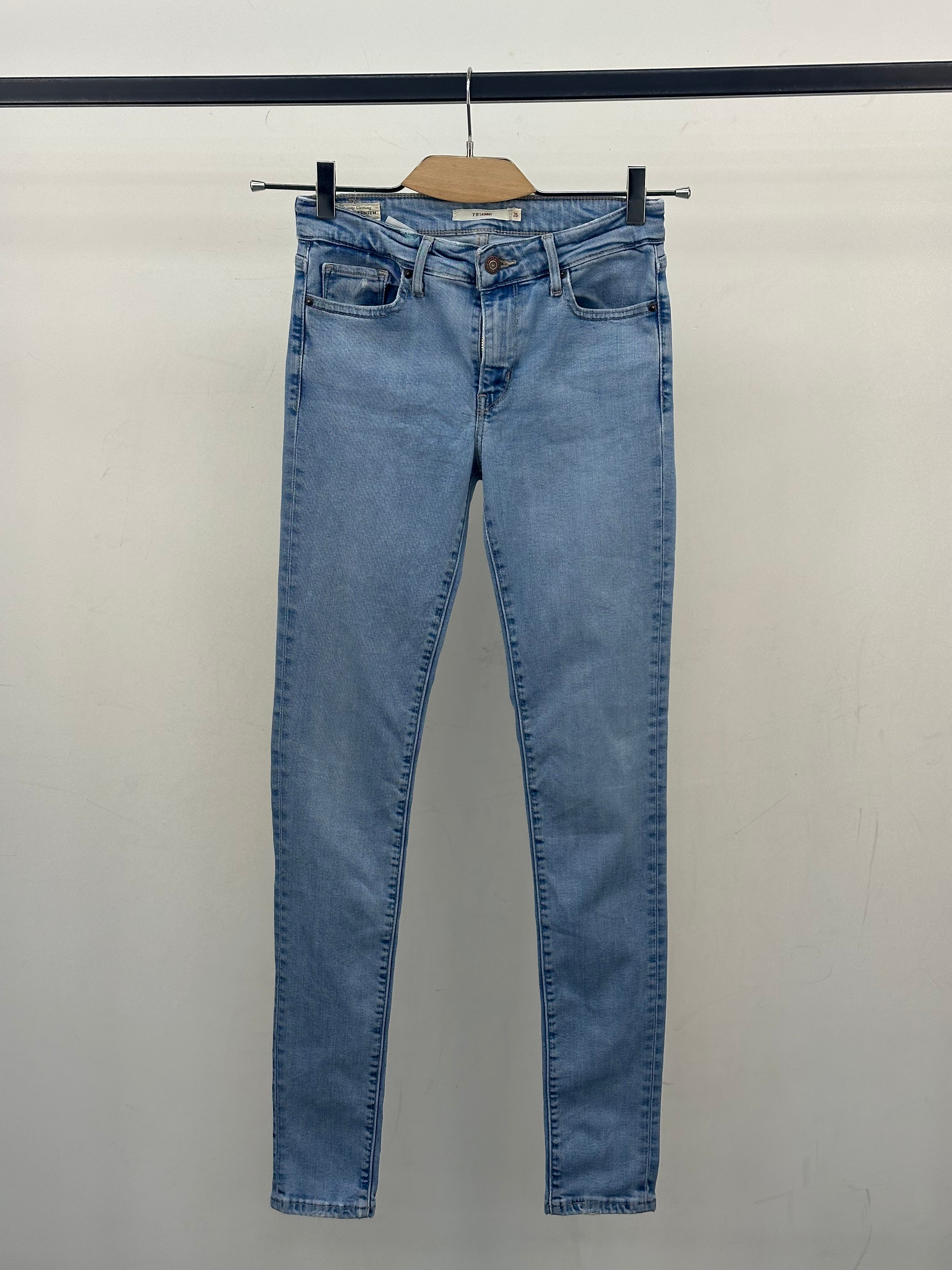 LEVI'S 711 SKINNY FIT TAGLIA: 40 ITA = W26 L32