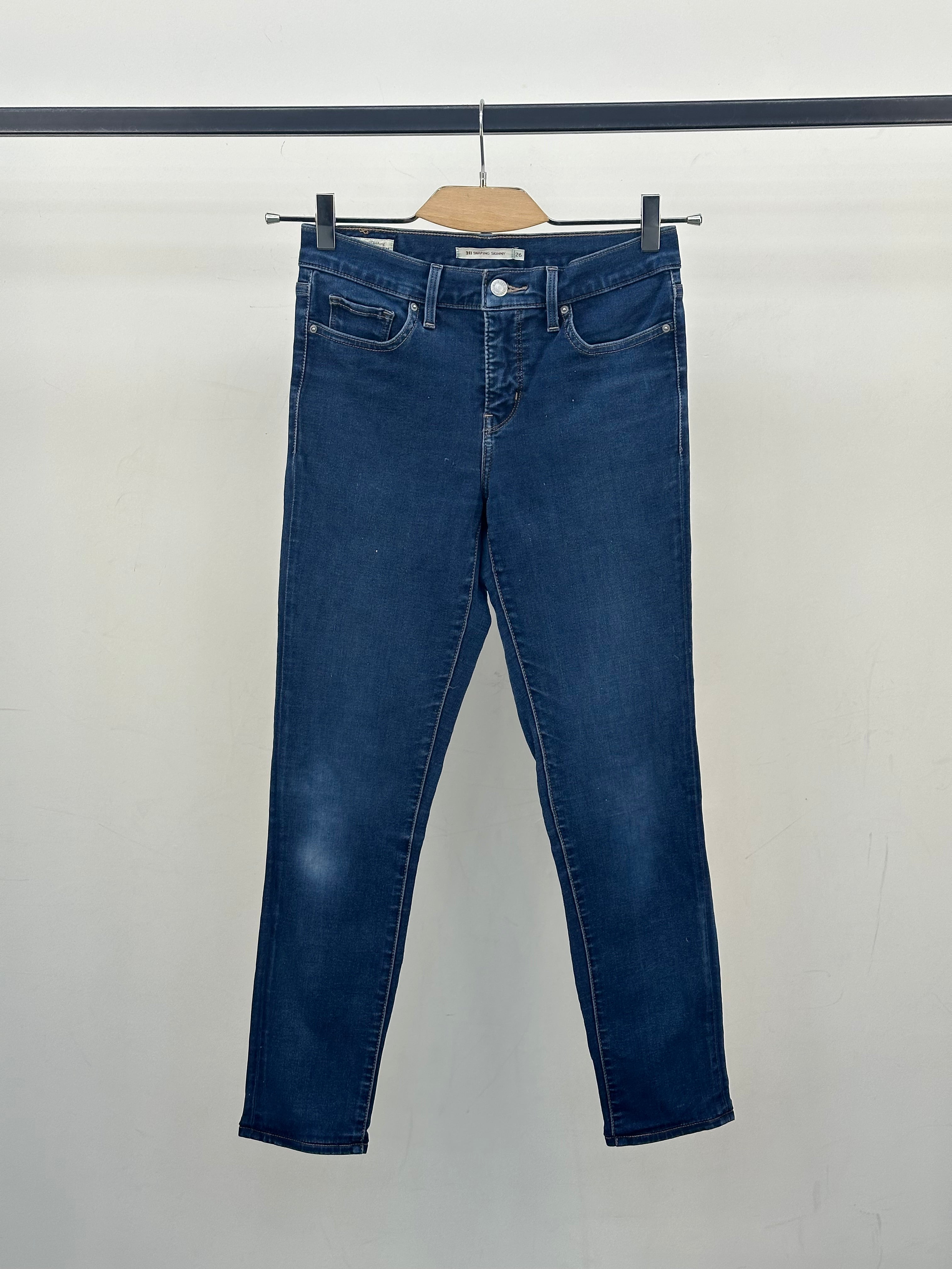 LEVI'S 311 SHAPING SKINNY FIT TAGLIA: 40 ITA = W26 L30