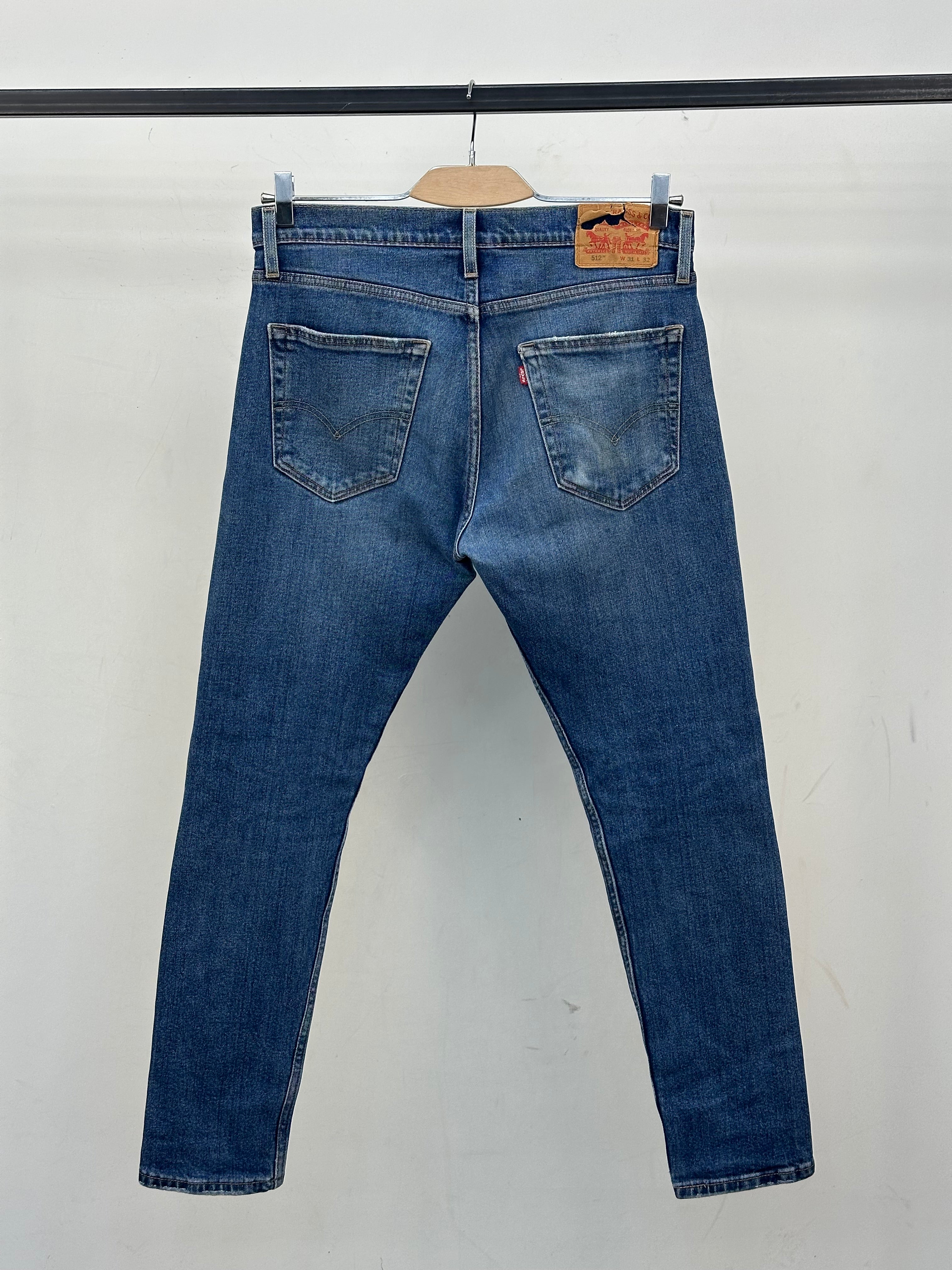 LEVI'S 512 SLIM FIT TAGLIA: 45 ITA = W31 L32