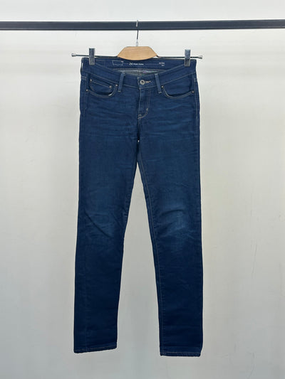 LEVI'S MID RISE SLIM TAGLIA: 38 ITA = W24 L32