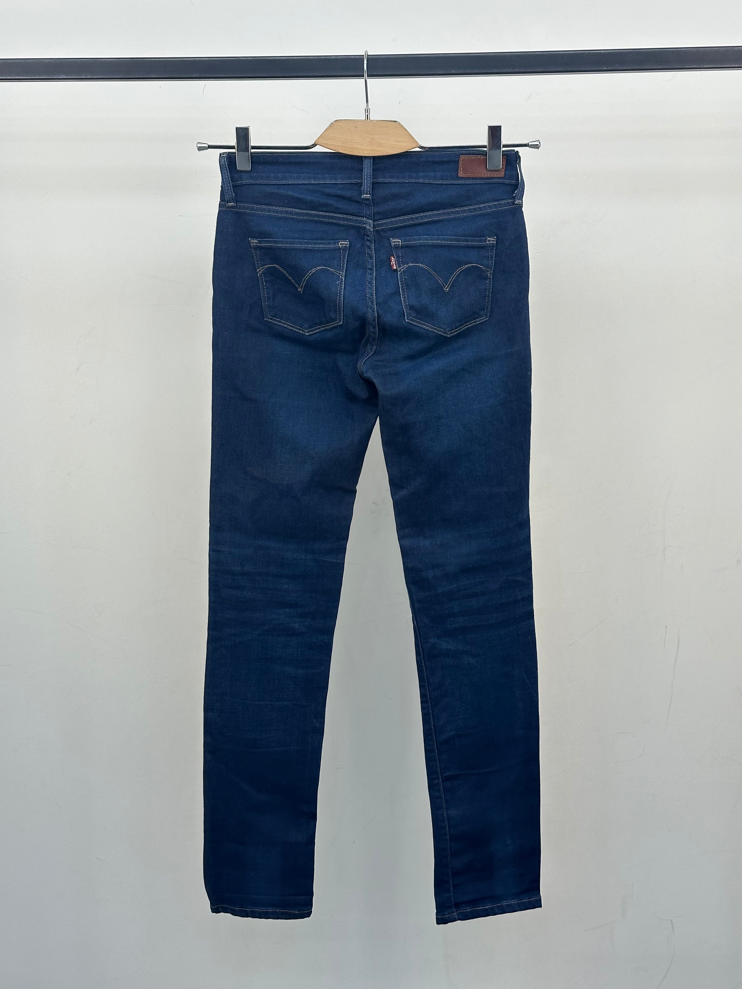 LEVI'S MID RISE SLIM TAGLIA: 38 ITA = W24 L32