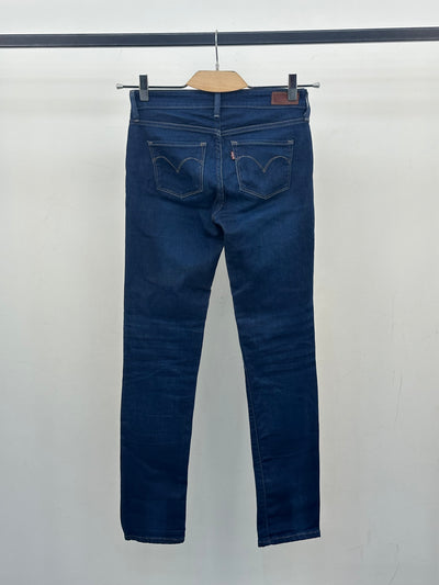 LEVI'S MID RISE SLIM TAGLIA: 38 ITA = W24 L32