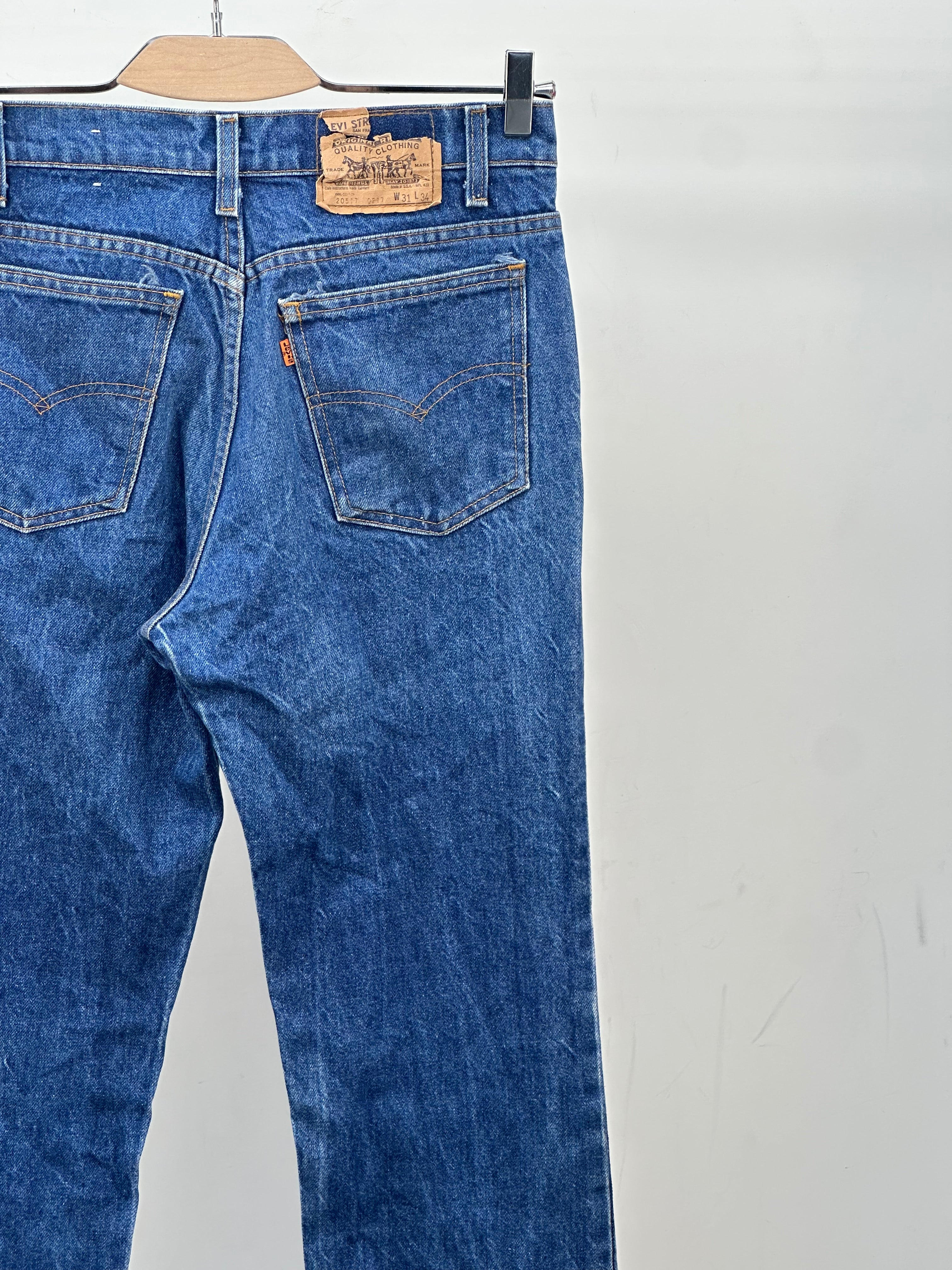 LEVI'S ORANGE TAB FIT TAGLIA: 45 ITA = W31 L34