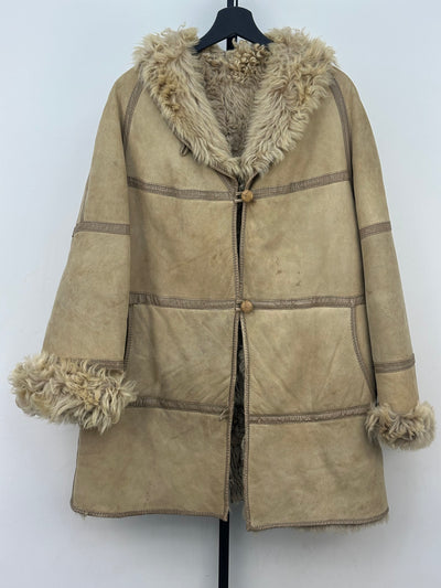 MONTONE SHEARLING TAGLIA: L