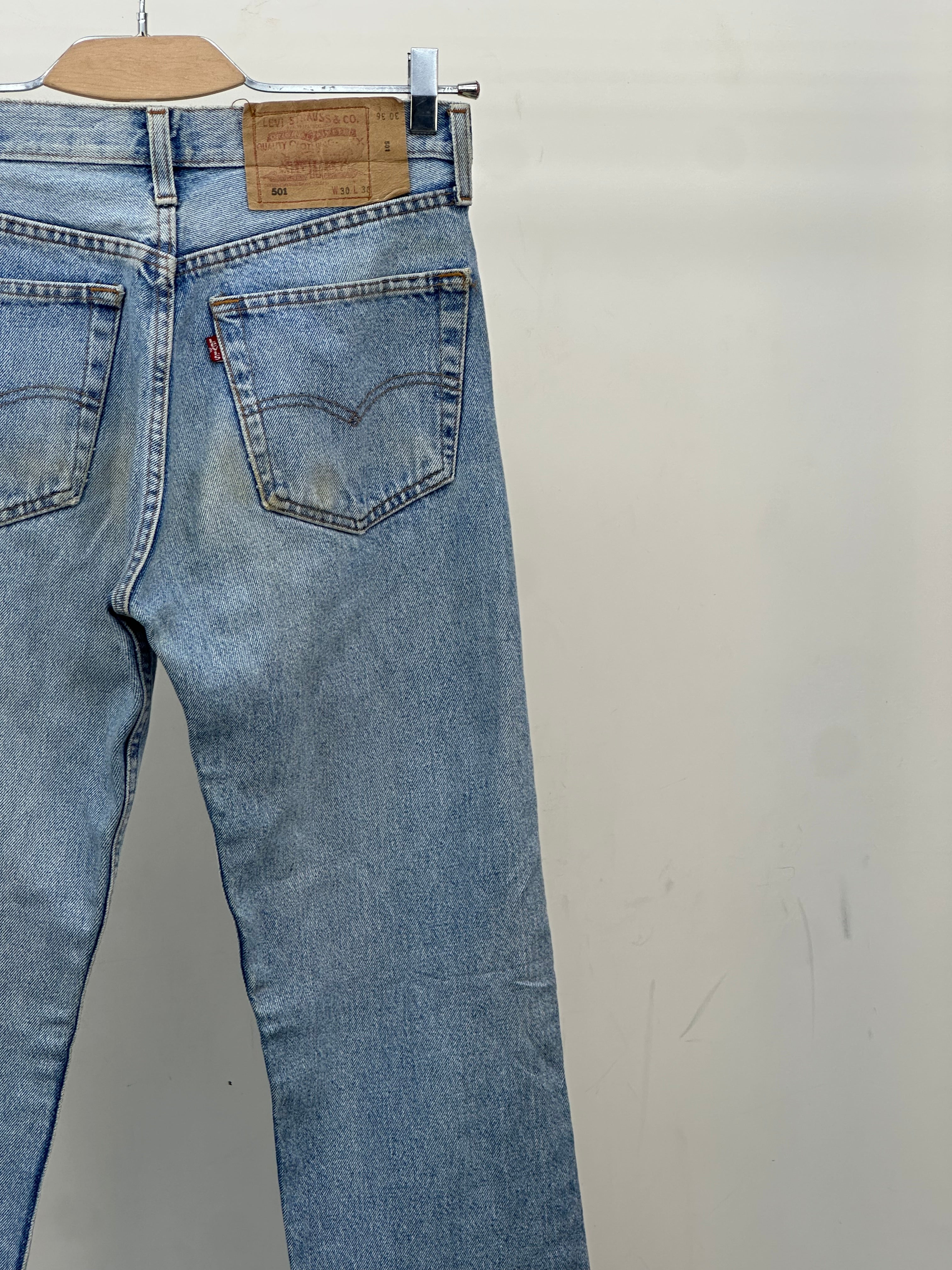 LEVI'S 501 REGULAR FIT TAGLIA: 44 ITA = W30 L36