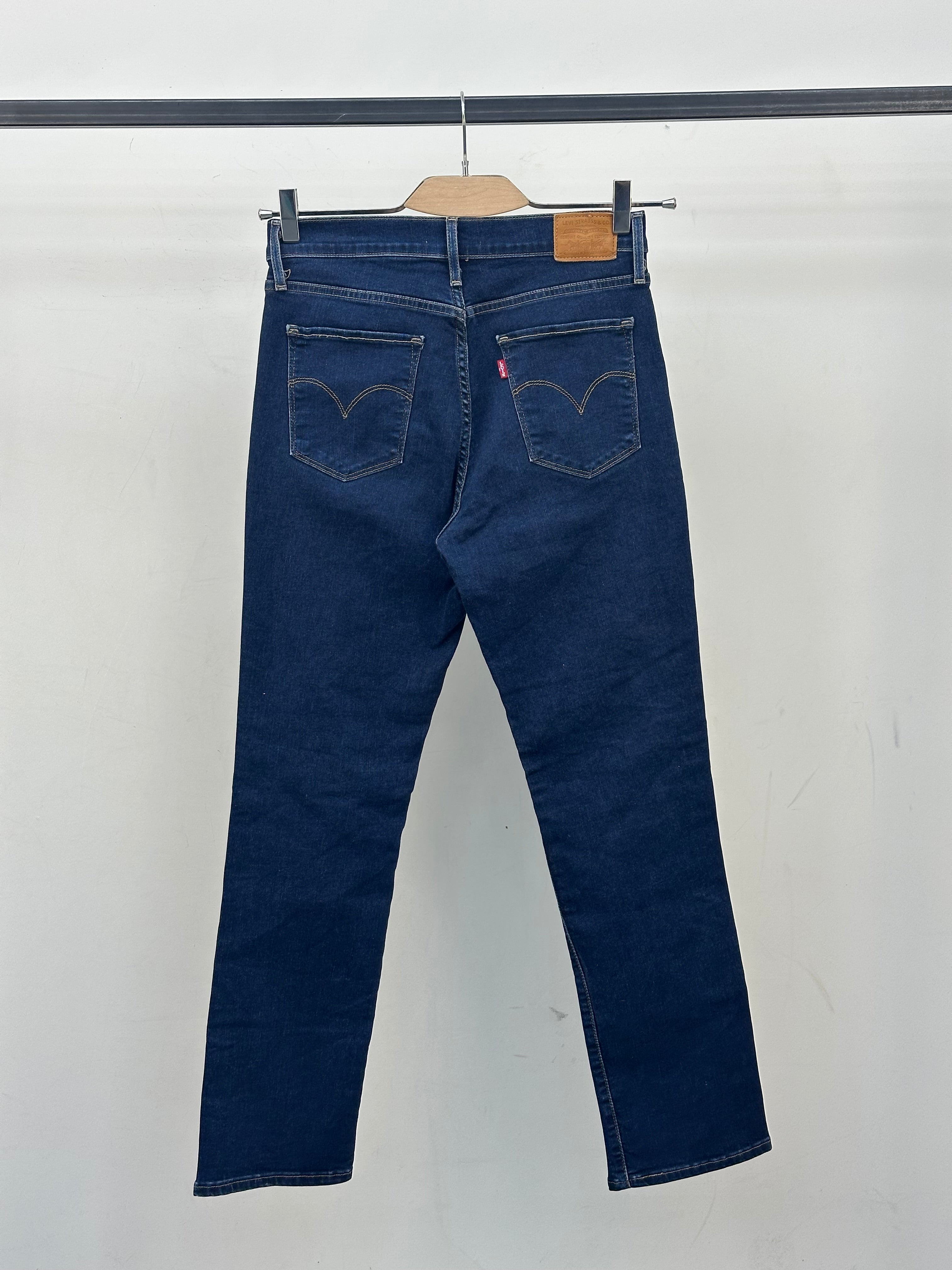 LEVI'S 724 HIGH RISE STRAIGHT FIT TAGLIA: 43 ITA = W29