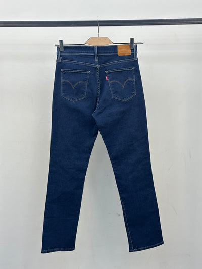 LEVI'S 724 HIGH RISE STRAIGHT FIT TAGLIA: 43 ITA = W29