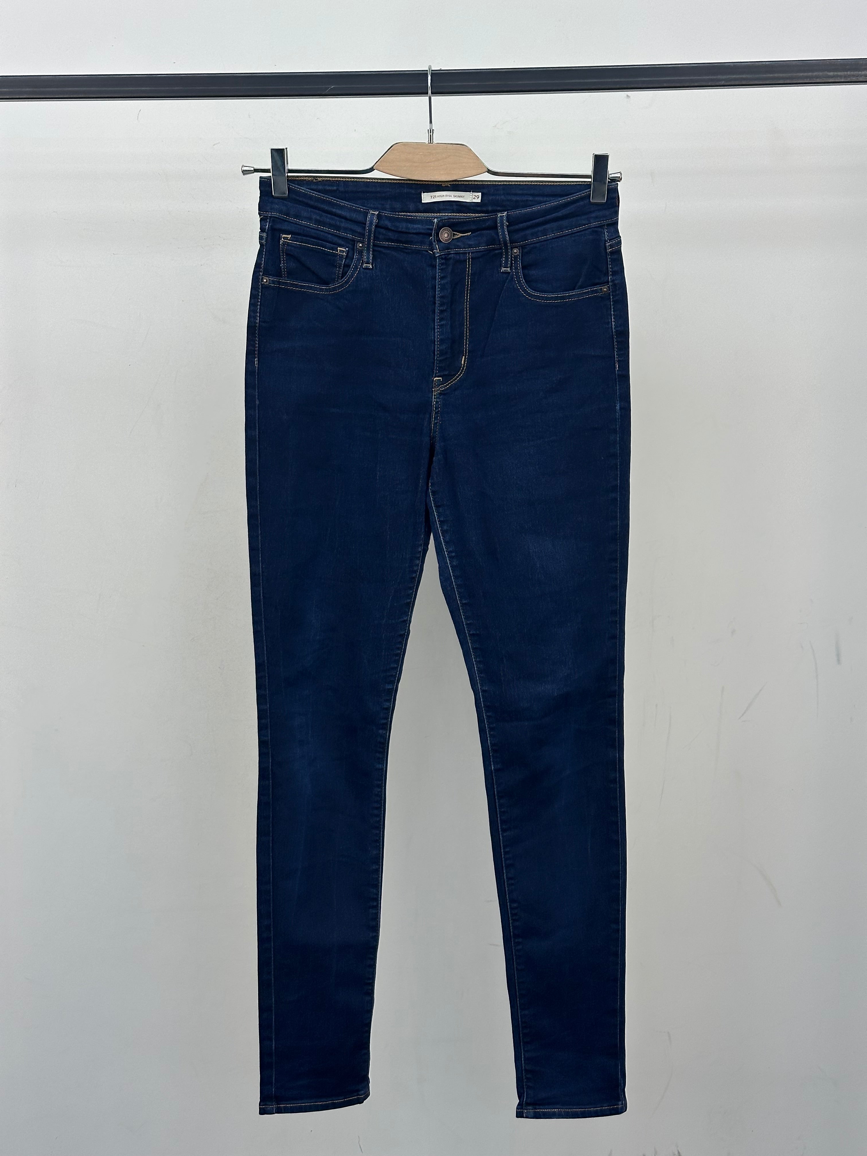 LEVI'S 721 HIGH RISE SKINNY FIT TAGLIA: 43 ITA = W29 L32