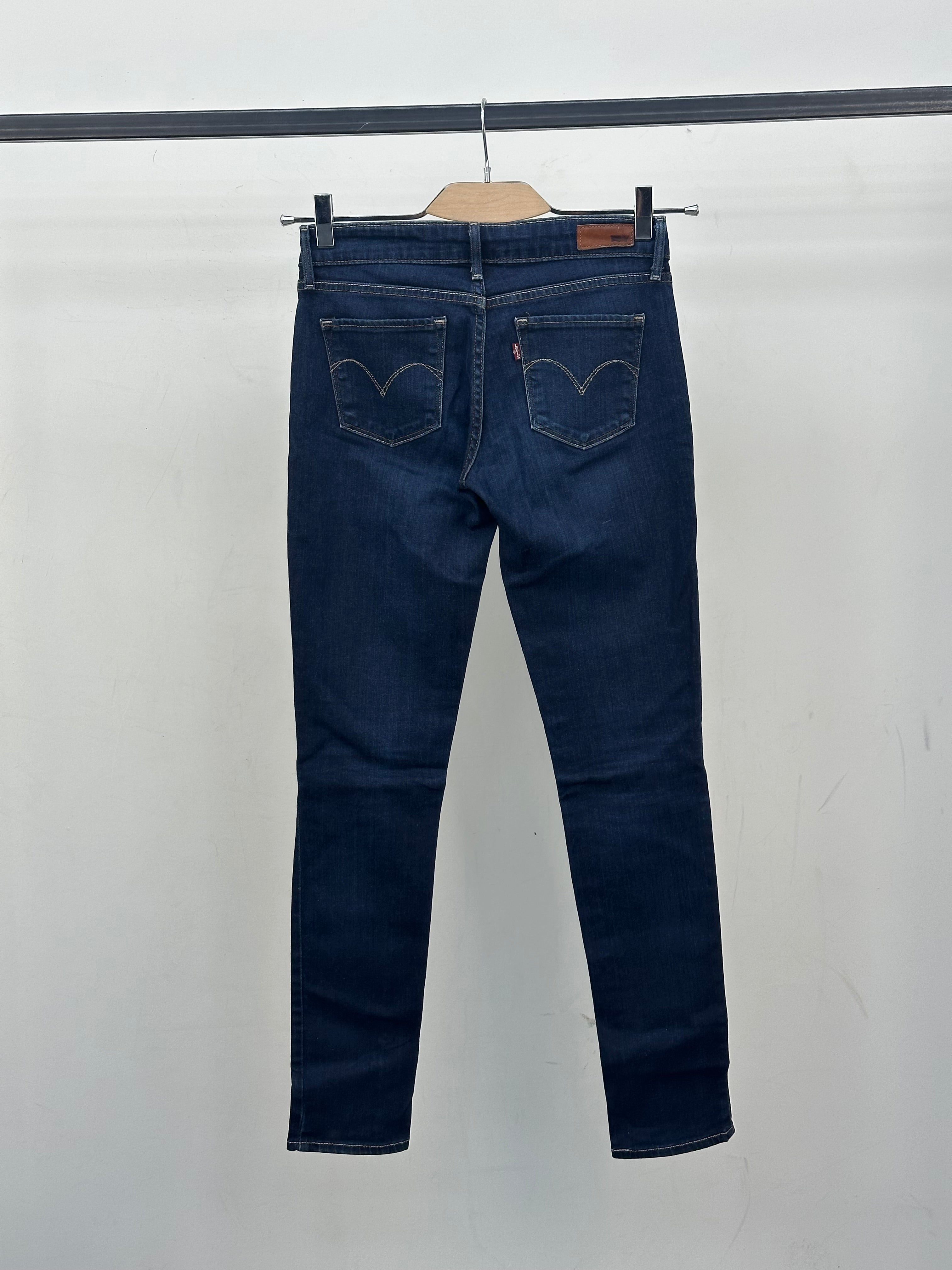 LEVI'S MODERN RISE SKINNY FIT TAGLIA: 40 ITA = W26 L32